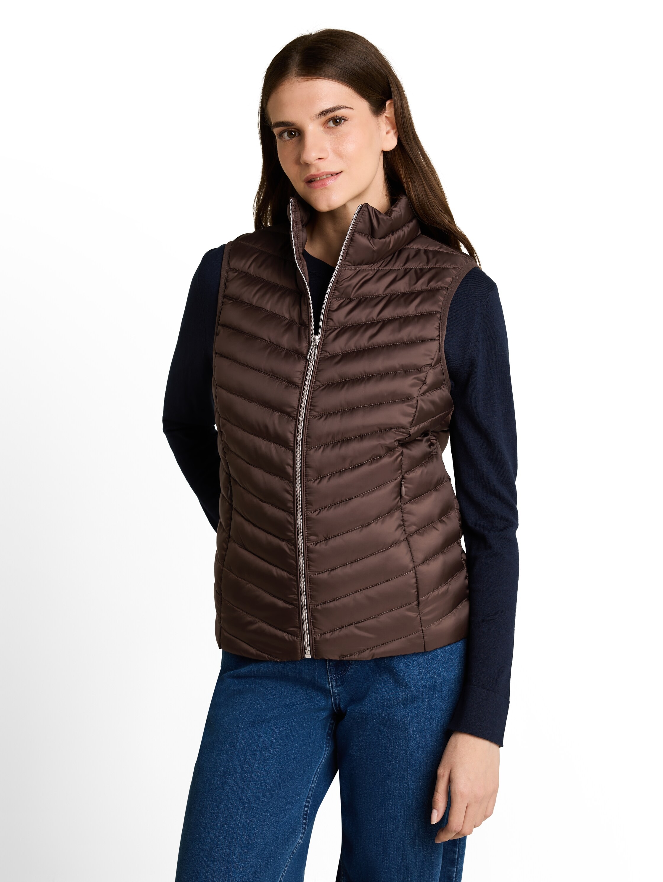 Image of TOM TAILOR Steppweste "Fitted" mit Stehkragen und feiner Stepp-Struktur