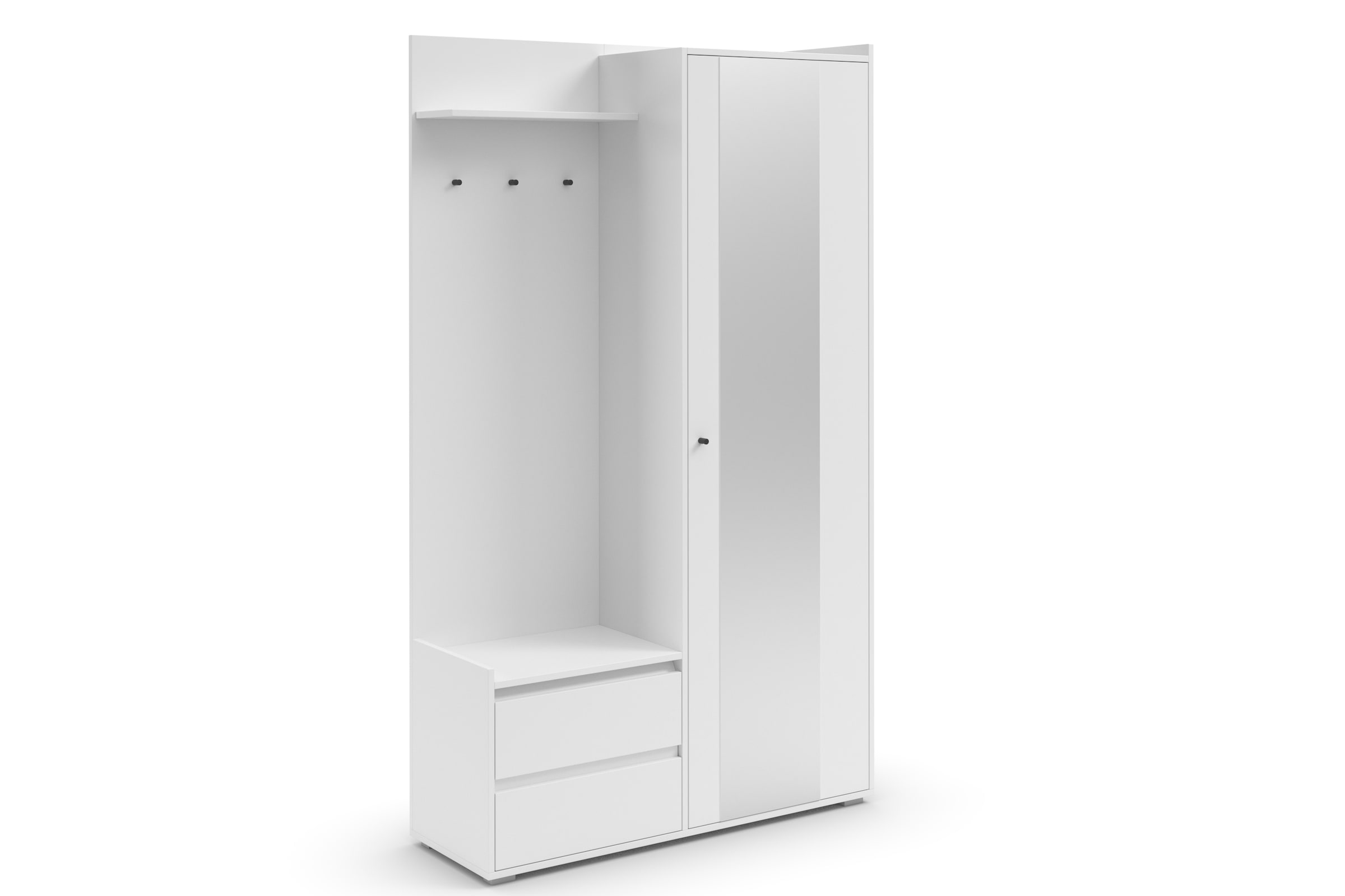 INOSIGN Garderobenschrank »Kosmo«, mit Spiegel Masse 118 x 30 cm, Höhe 190 cm, Breite 110 cm