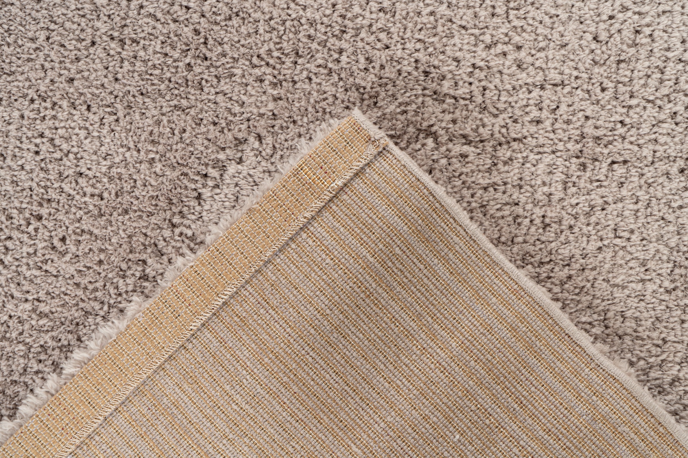 Kayoom Teppich »Tresor 525« rechteckig 30 mm Höhe Hochflor, Langflor, uni, Wohnzimmer