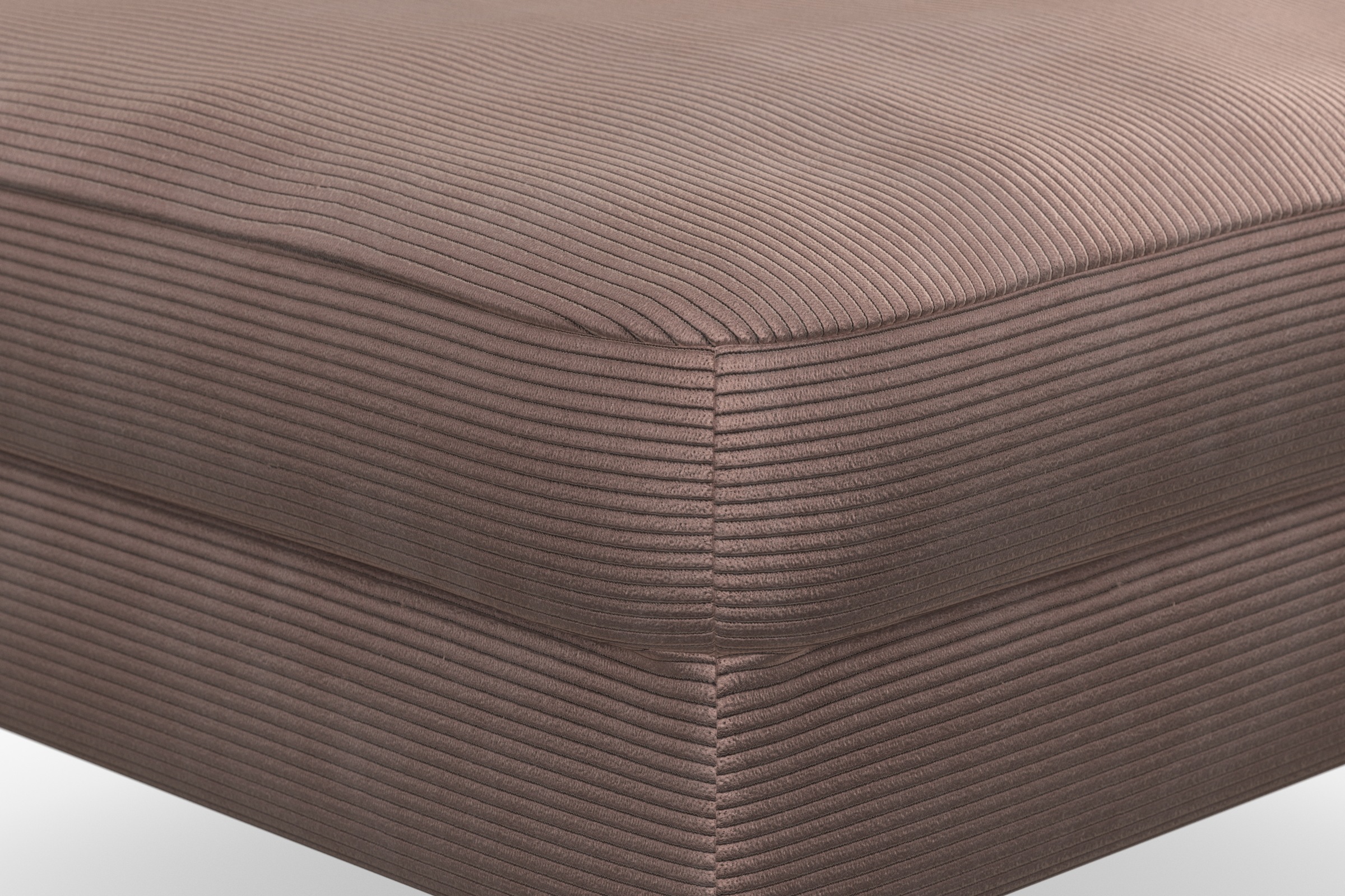 sit&more Polsterhocker »Cabana« mit stylischen Metallfüssen