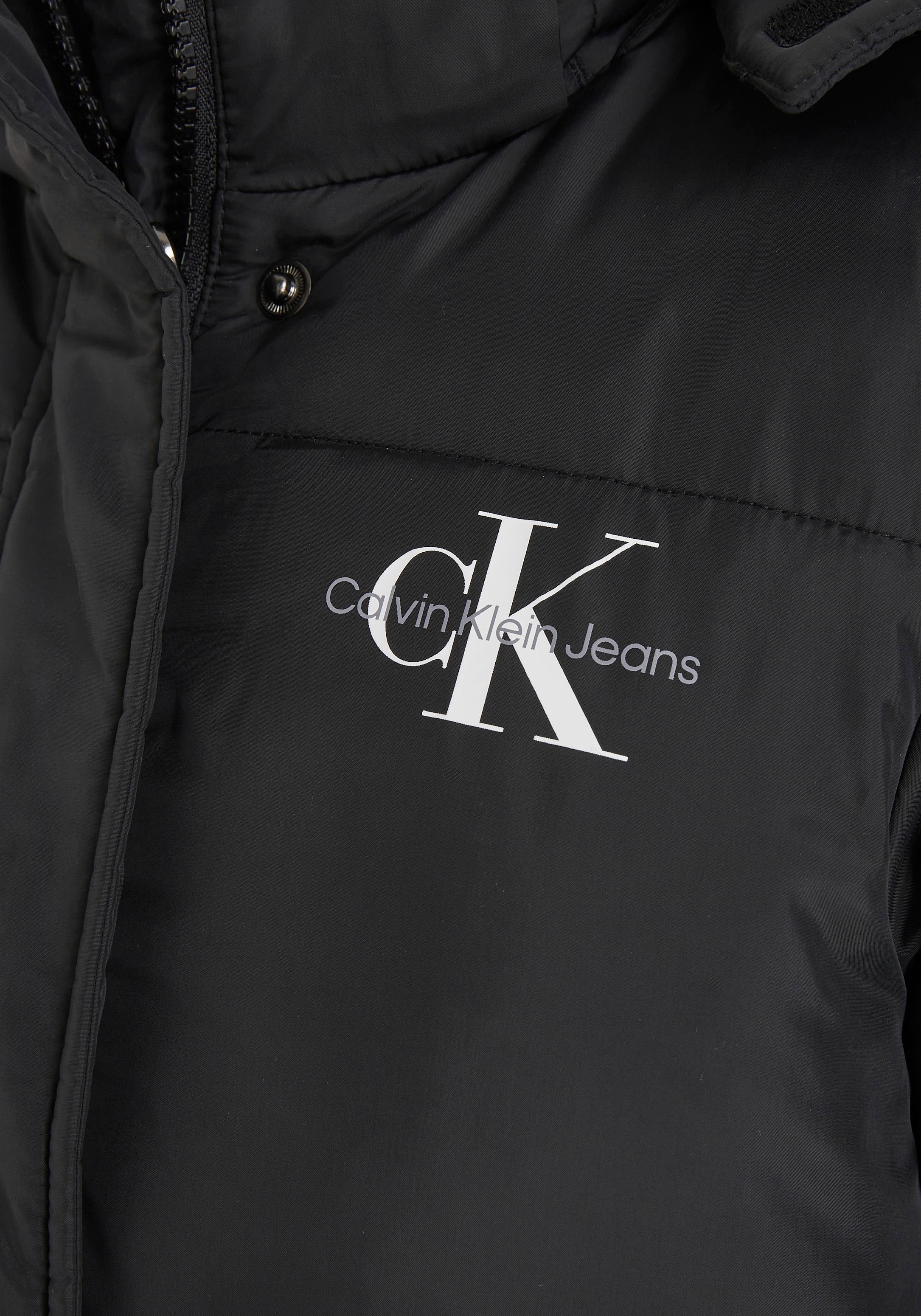Calvin Klein Jeans Steppmantel »CK LONG PUFFER COAT«, für Kinder bis 16 Jahre und Calvin Klein Markenlabel