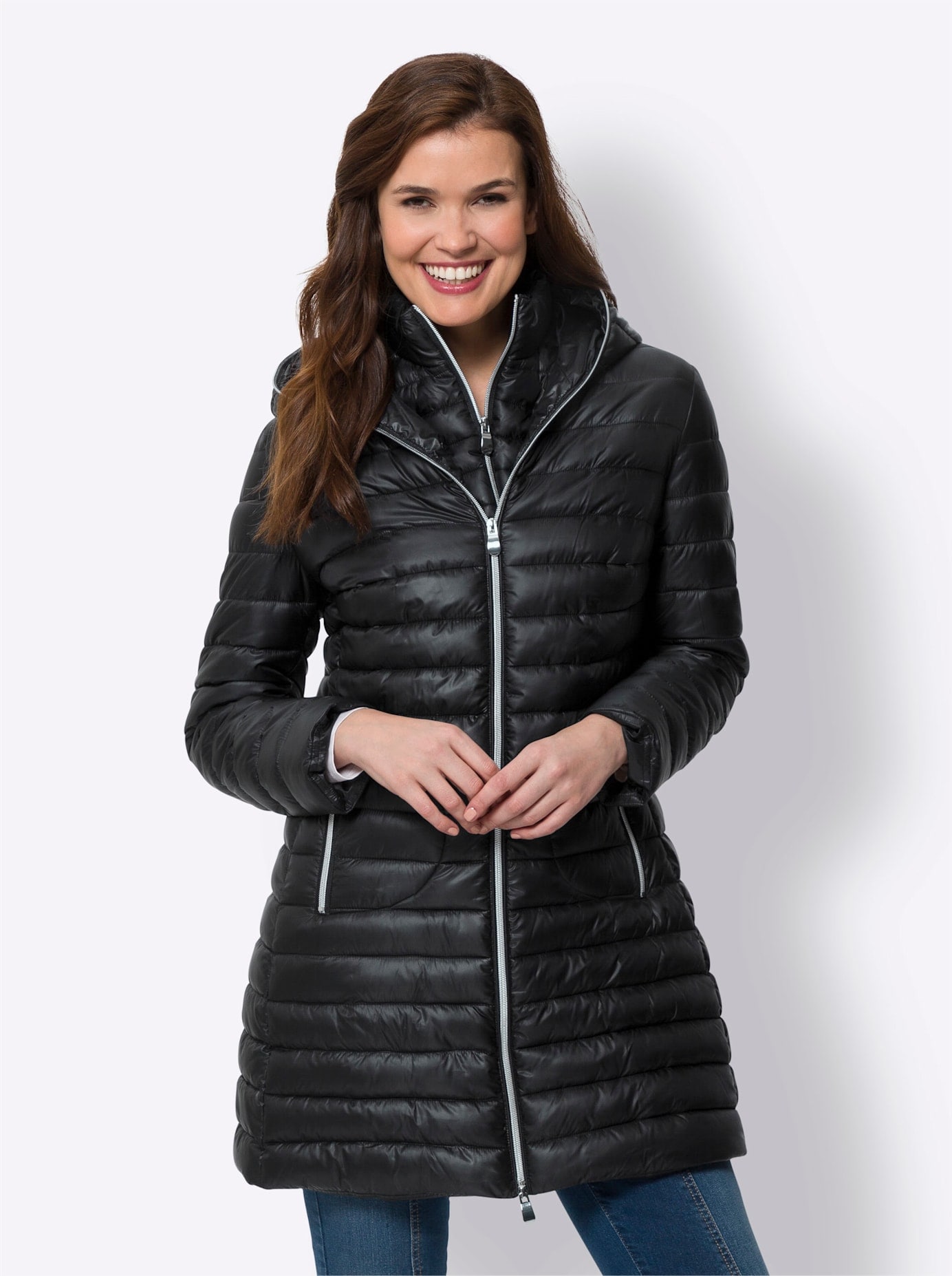 heine Steppjacke mit Kapuze