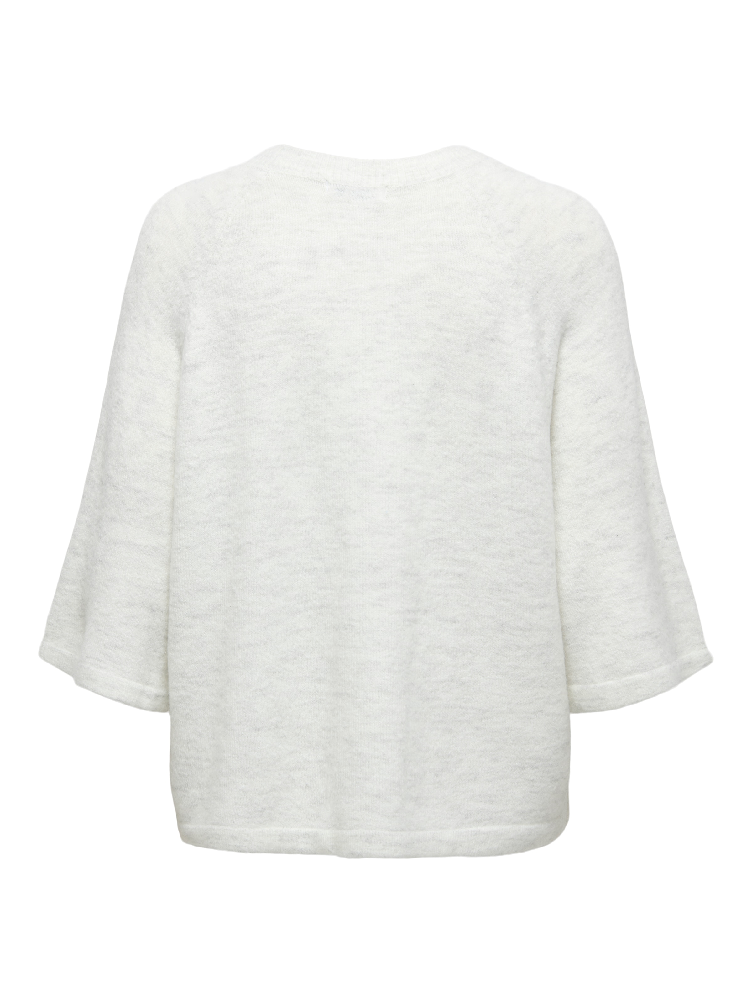 JDY Pull en tricot »JDYELANORA 3/4 PULLOVER KNT NOOS« mélange de matériaux, coupe régulière