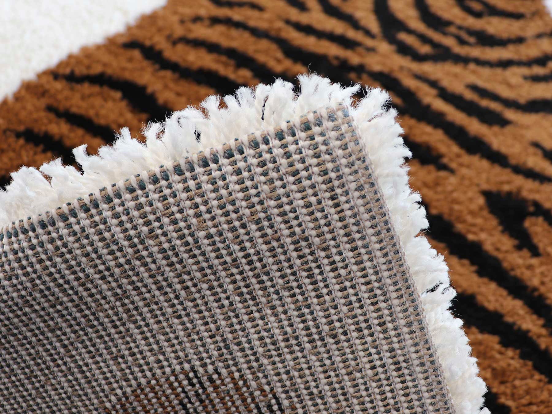 Primaflor-Ideen in Textil Kinderteppich »NOMAD - Tiger«, rechteckig, Hochflor, Motiv Tiger, Kinderzimmer