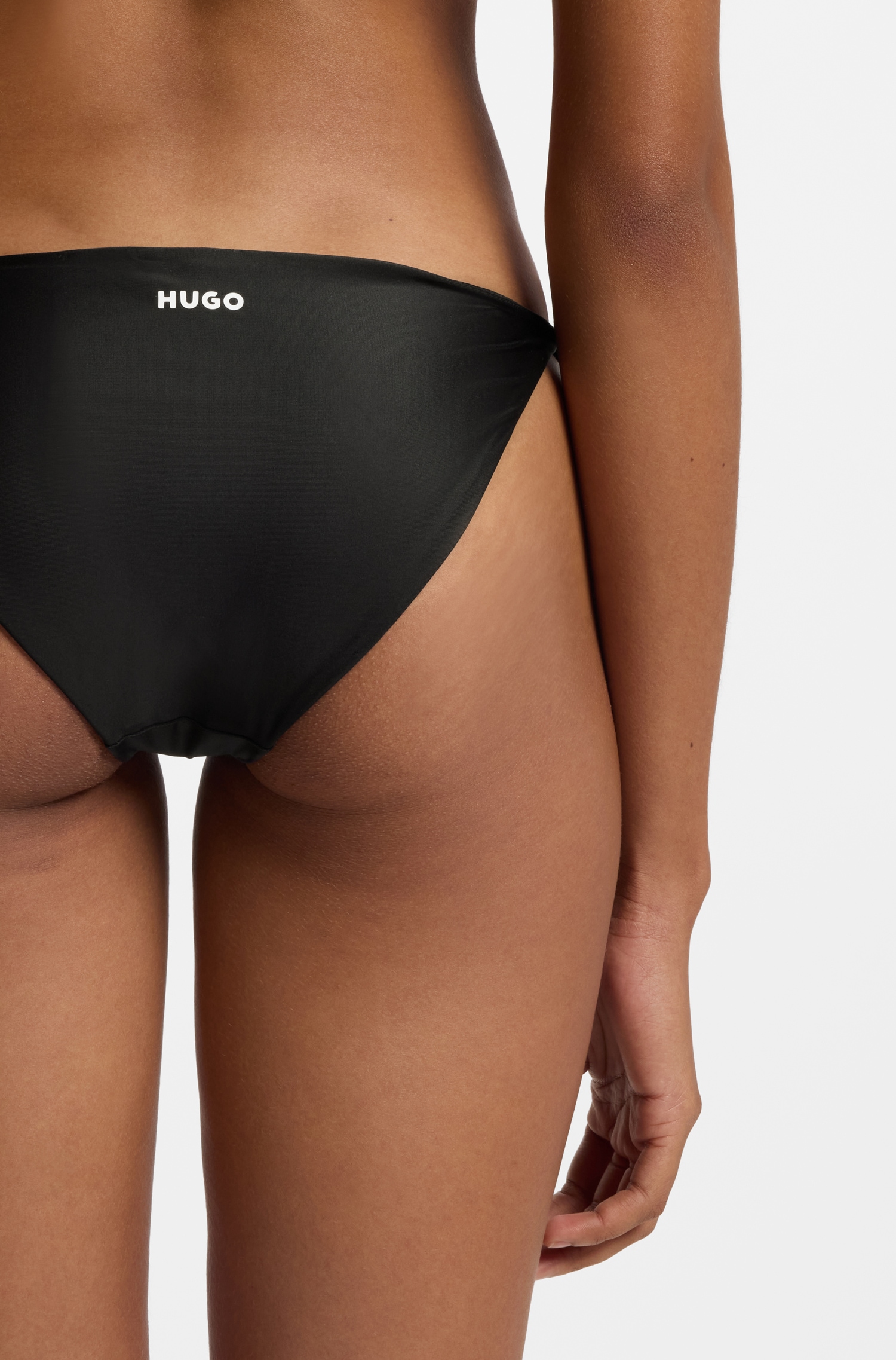 HUGO Underwear Pantalon de bikini »Pure Side« avec bandes logo, coupe normale