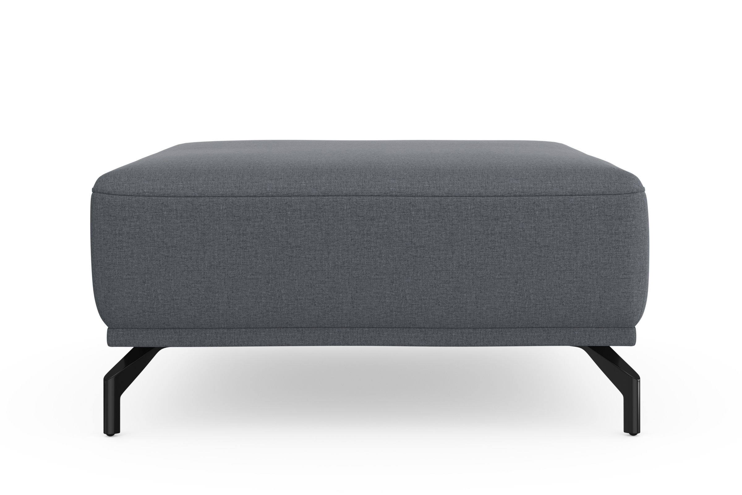 sit&more Hocker »Bailando«, mit Federkern und schwarzen, matten Metallfüssen