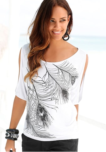 LASCANA Strandshirt, mit Schlitzen an den Schultern kaufen