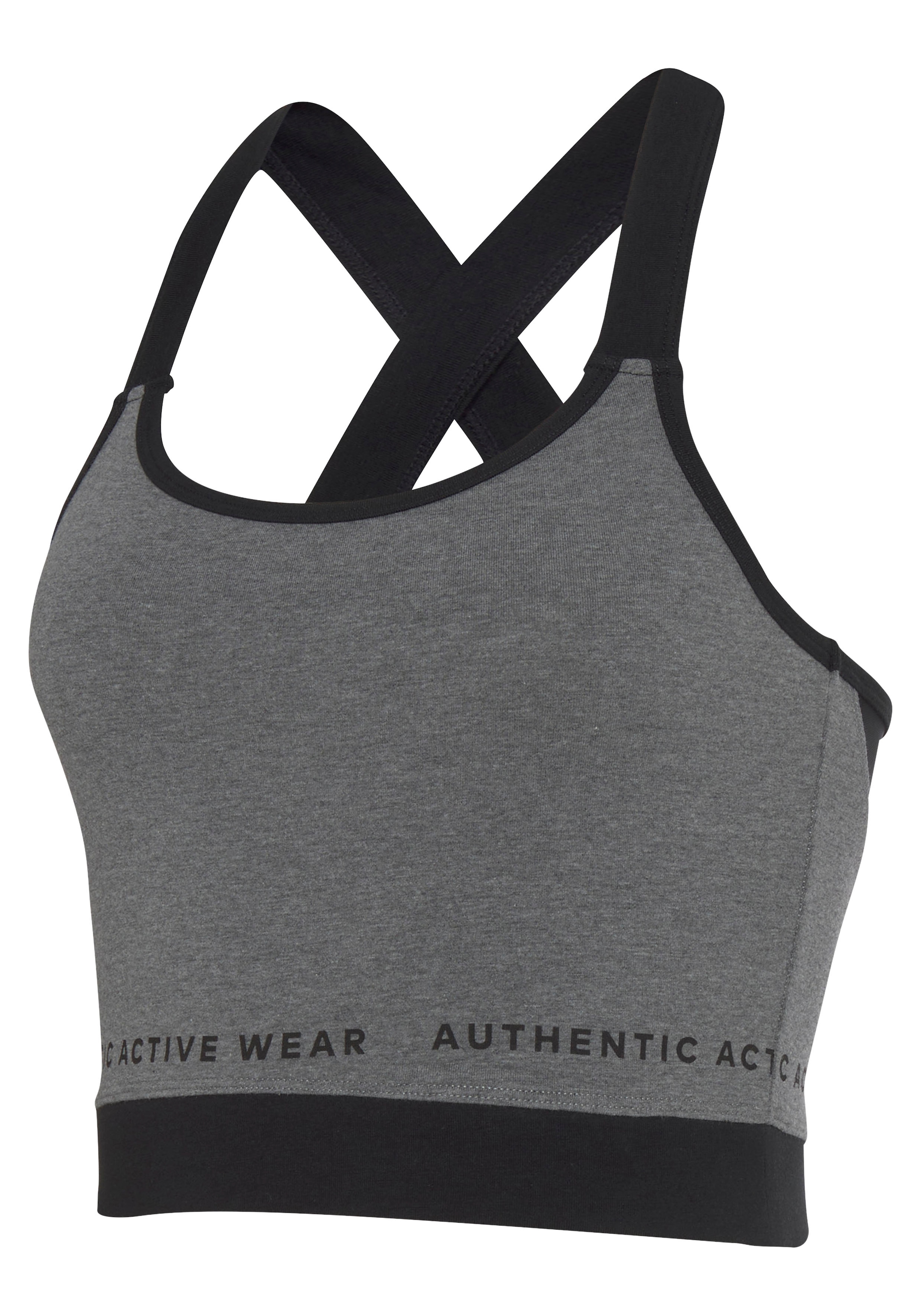 Vivance active Crop-Top »-Sporttop«, mit Racerback