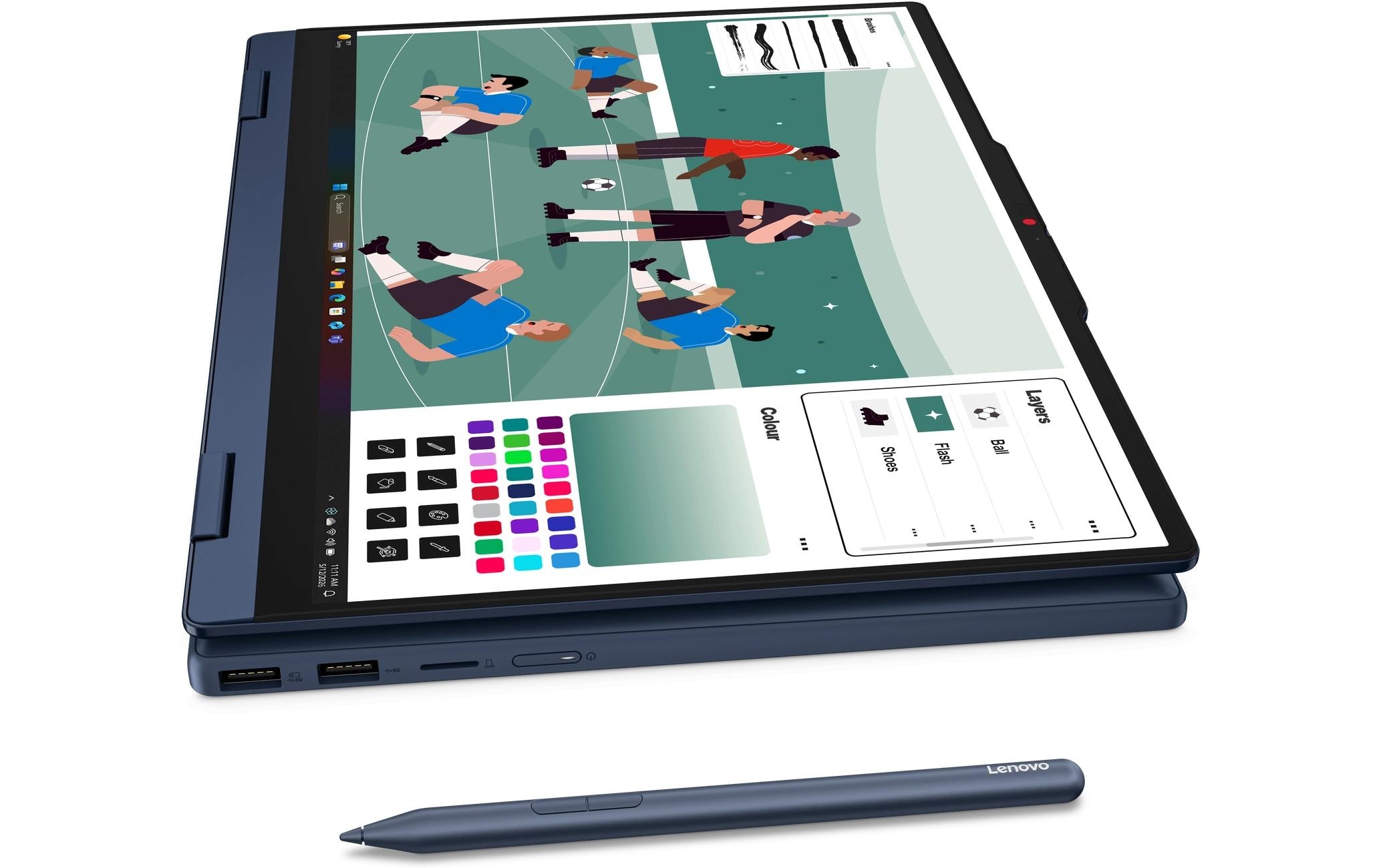 Lenovo Ordinateur portable »IdeaPad 5 2-in-1 14AGP11 Copilot+ PC (AMD)« / 14 ″ AMD Ryzen™ AI 7 NPU intégrée (Neural Processing Unit)