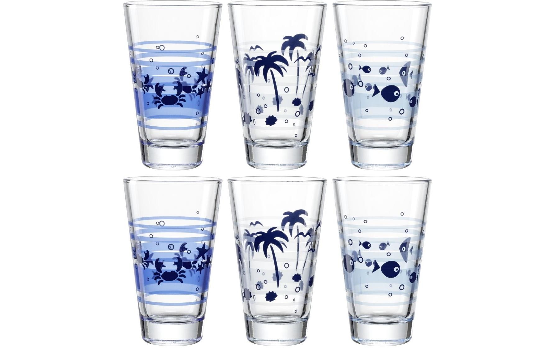 Glas »Salerno«, (Set, 9 tlg.)