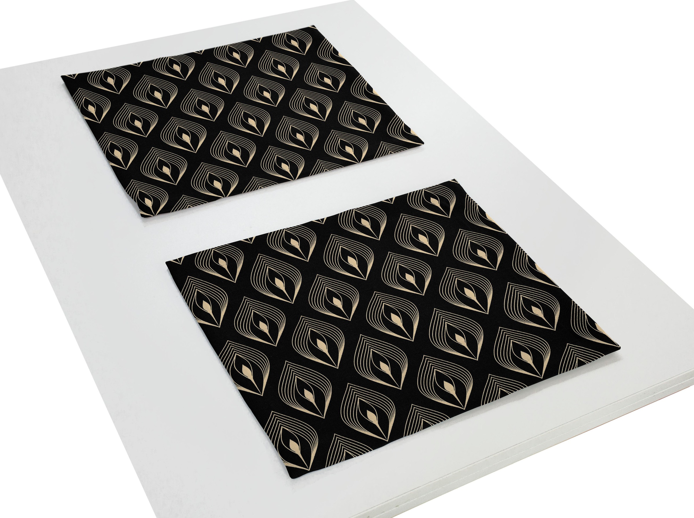 Image of Adam Platzset "Feathers" GOTS organic,zertifiziert durch CERES 0242Made in Germany