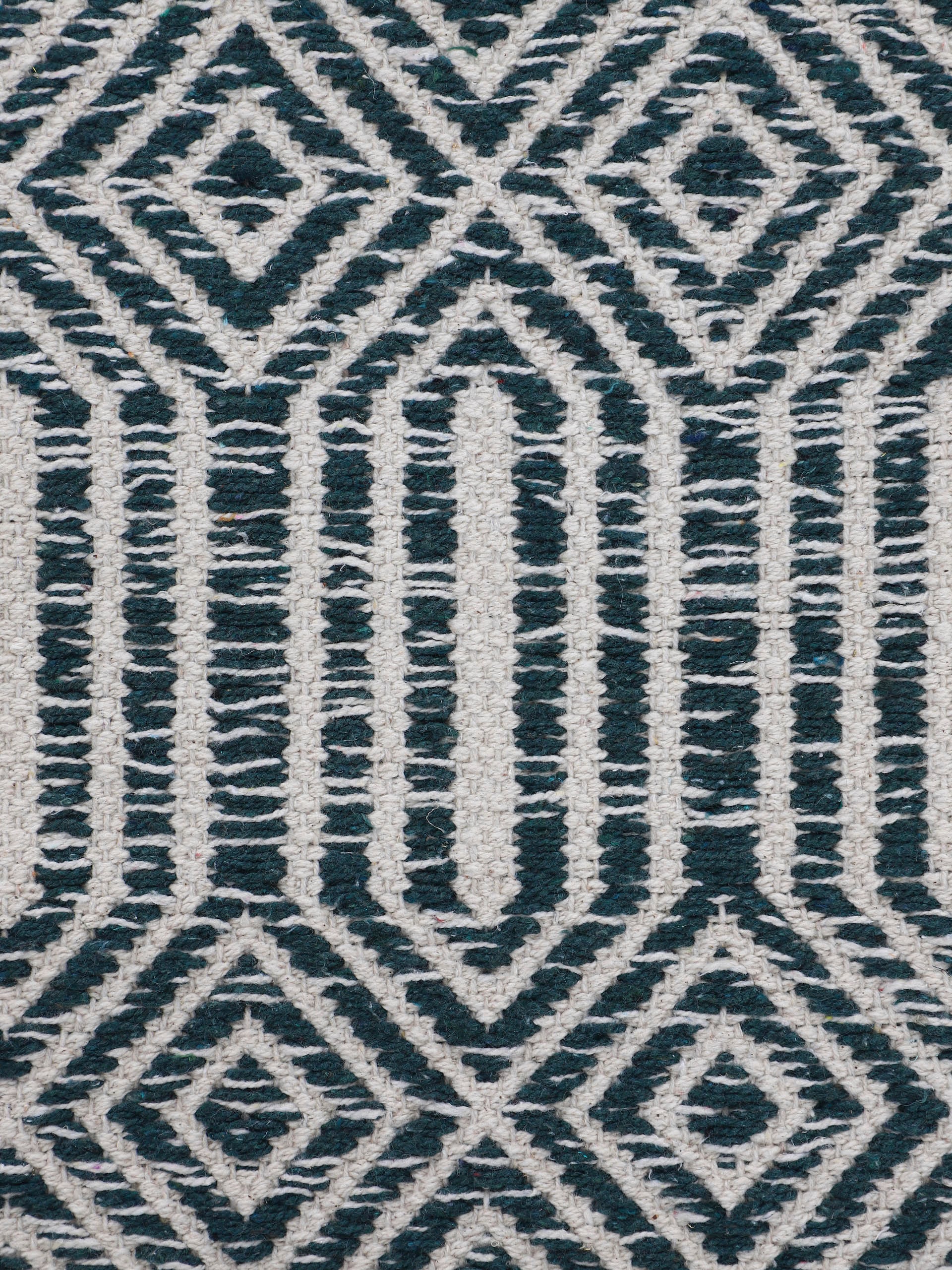 carpetfine Teppich »Kelim Oregan«, günstig aus Wohnzimmer Wendeteppich kaufen rechteckig, reiner Baumwolle