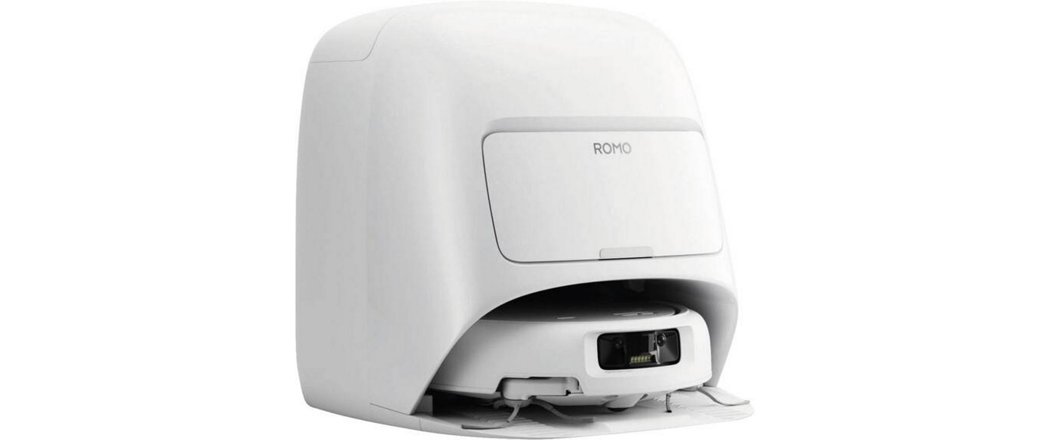 DJI Nass-Trocken-Saugroboter »ROMO S mit Clean Base«