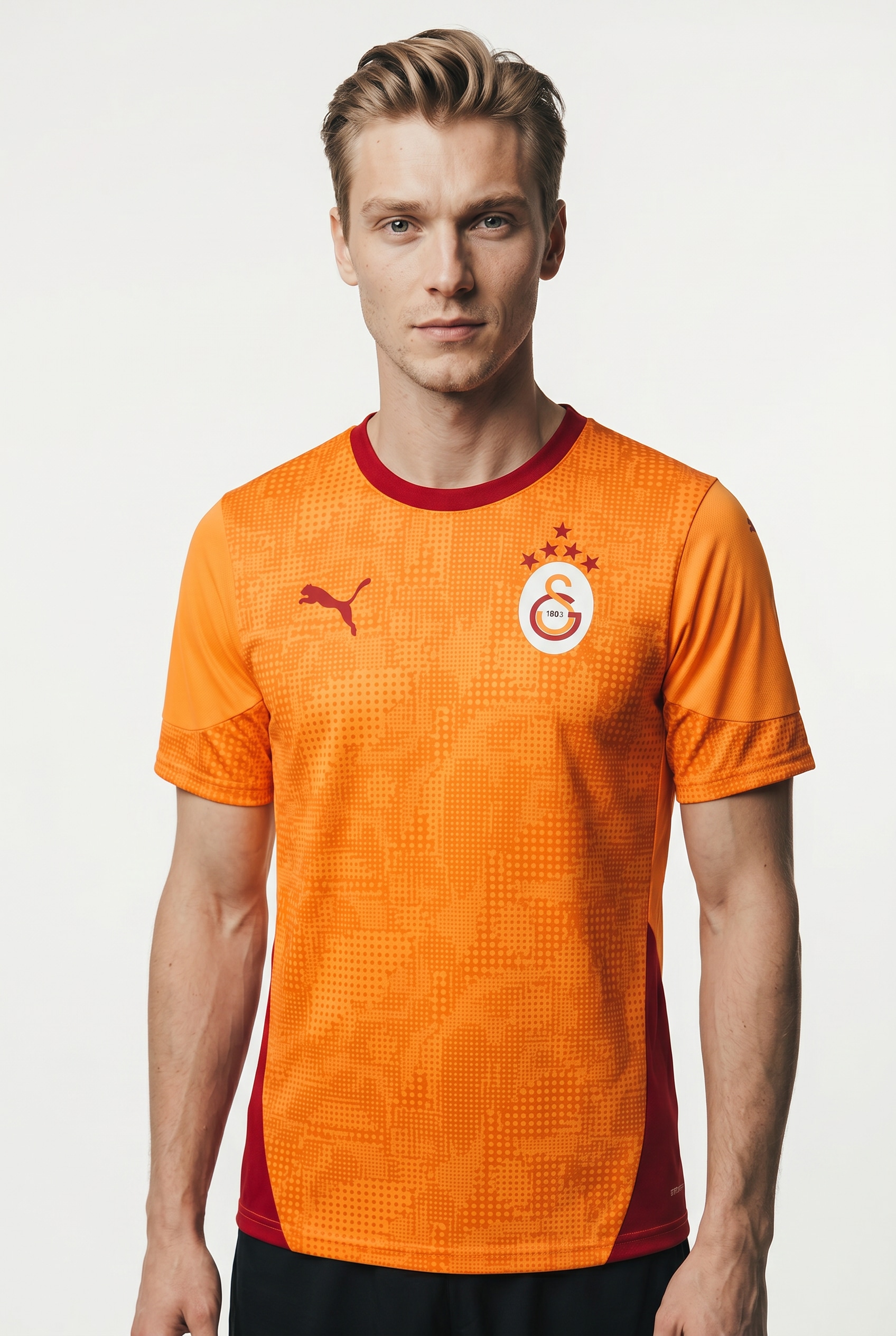 PUMA Fussballtrikot »GSK TRAINING JERSEY WITH STAR« für Fussball, Slim Fit Passform, Rundhalsausschnitt