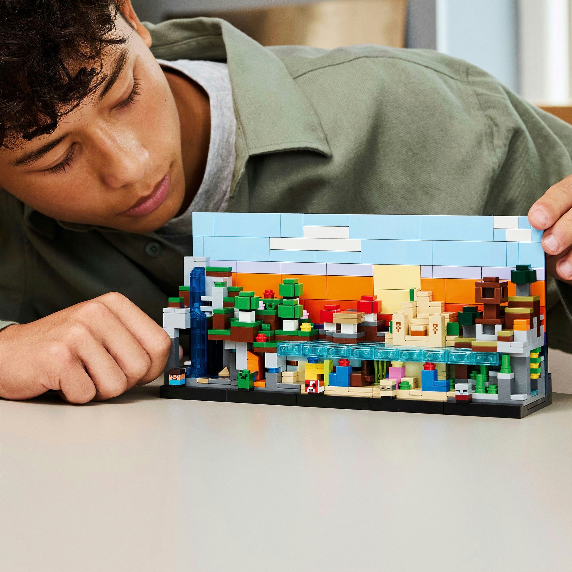 LEGO® Pions de construction »Mini-Biome (21589), LEGO Minecraft« Made in Europe