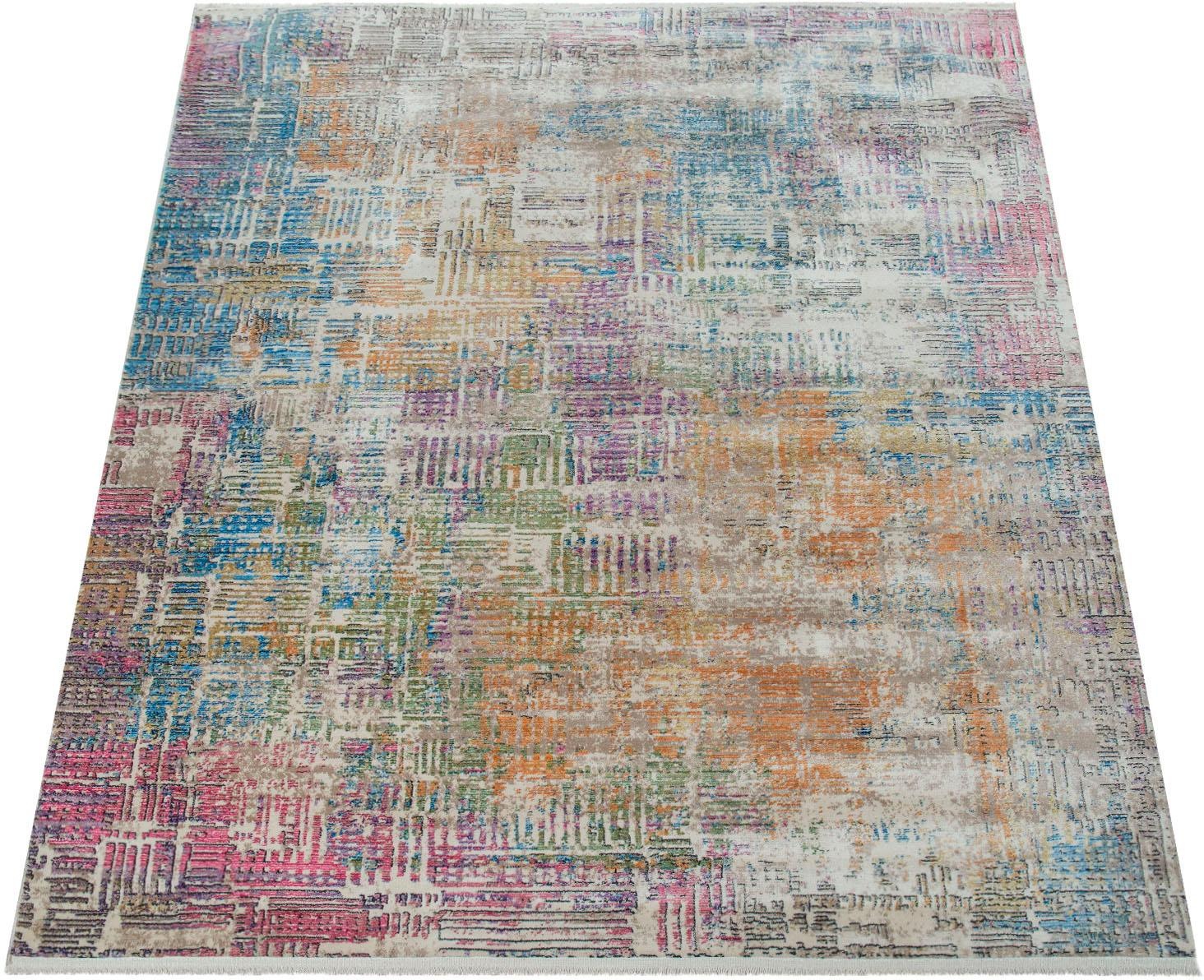 Image of Paco Home Teppich »Picta 112«, rechteckig, 12 mm Höhe, Vintage Design, Wohnzimmer bei Ackermann Versand Schweiz