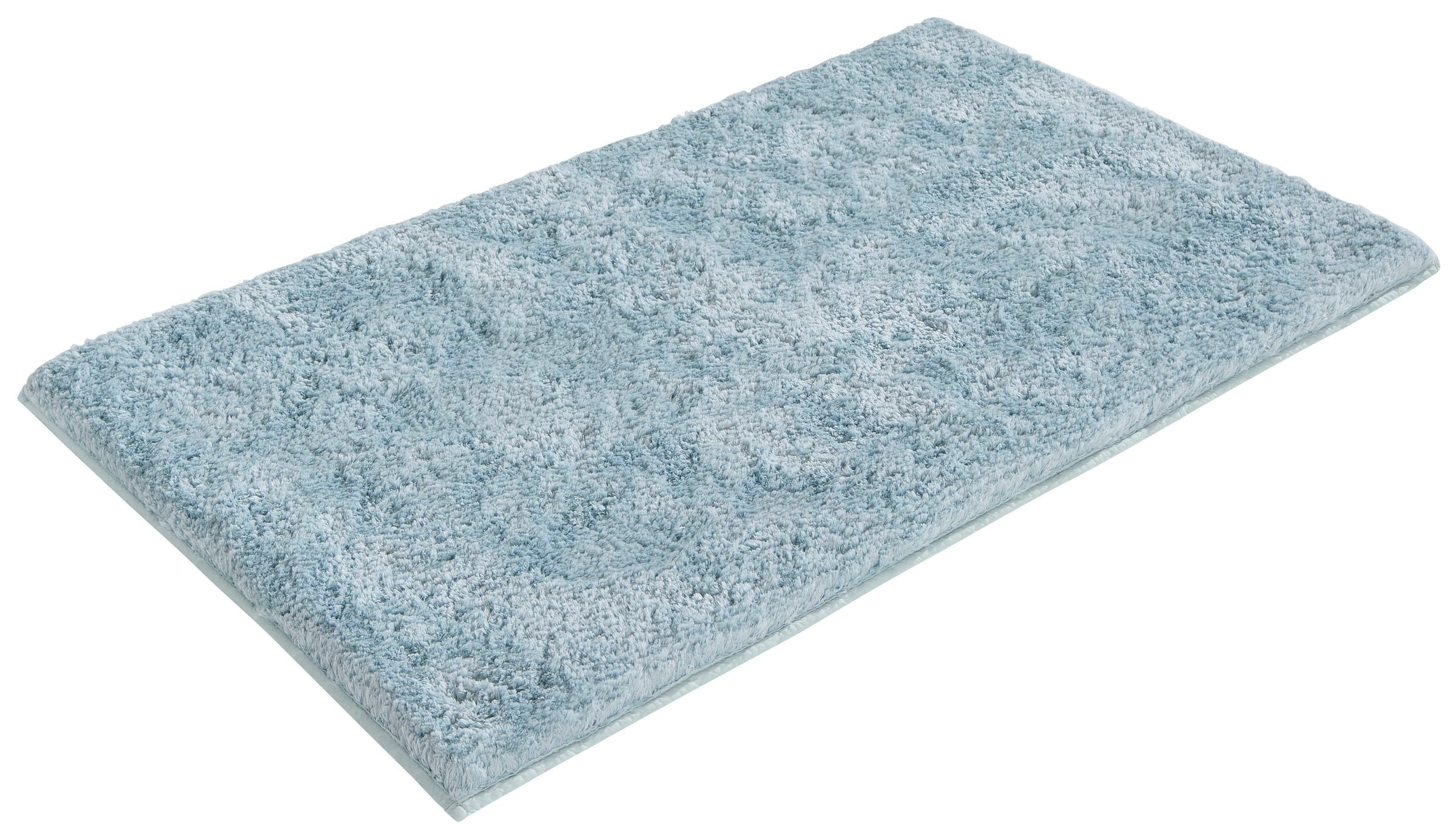 my home Badematte »Jos, Badvorleger, Badezimmer Teppich«, rutschhemmend beschichtet, fussbodenheizungsgeeignet-schnell trocknend, Badematten in Pastell-Farben, Badteppich als 3 teiliges Set erhältlich