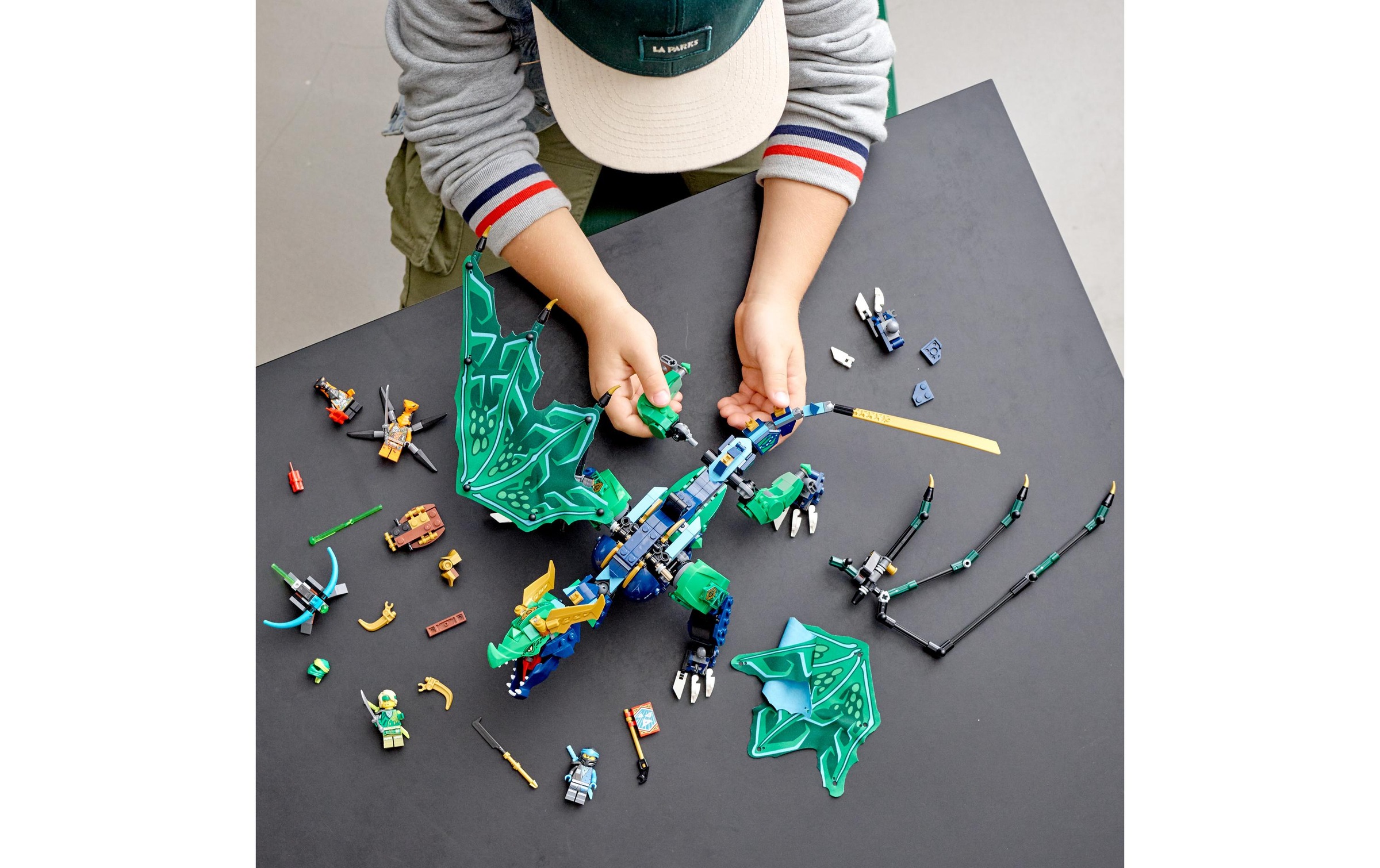 LEGO® Spielbausteine »Lloyds legendärer Drachen«, (747 St.)
