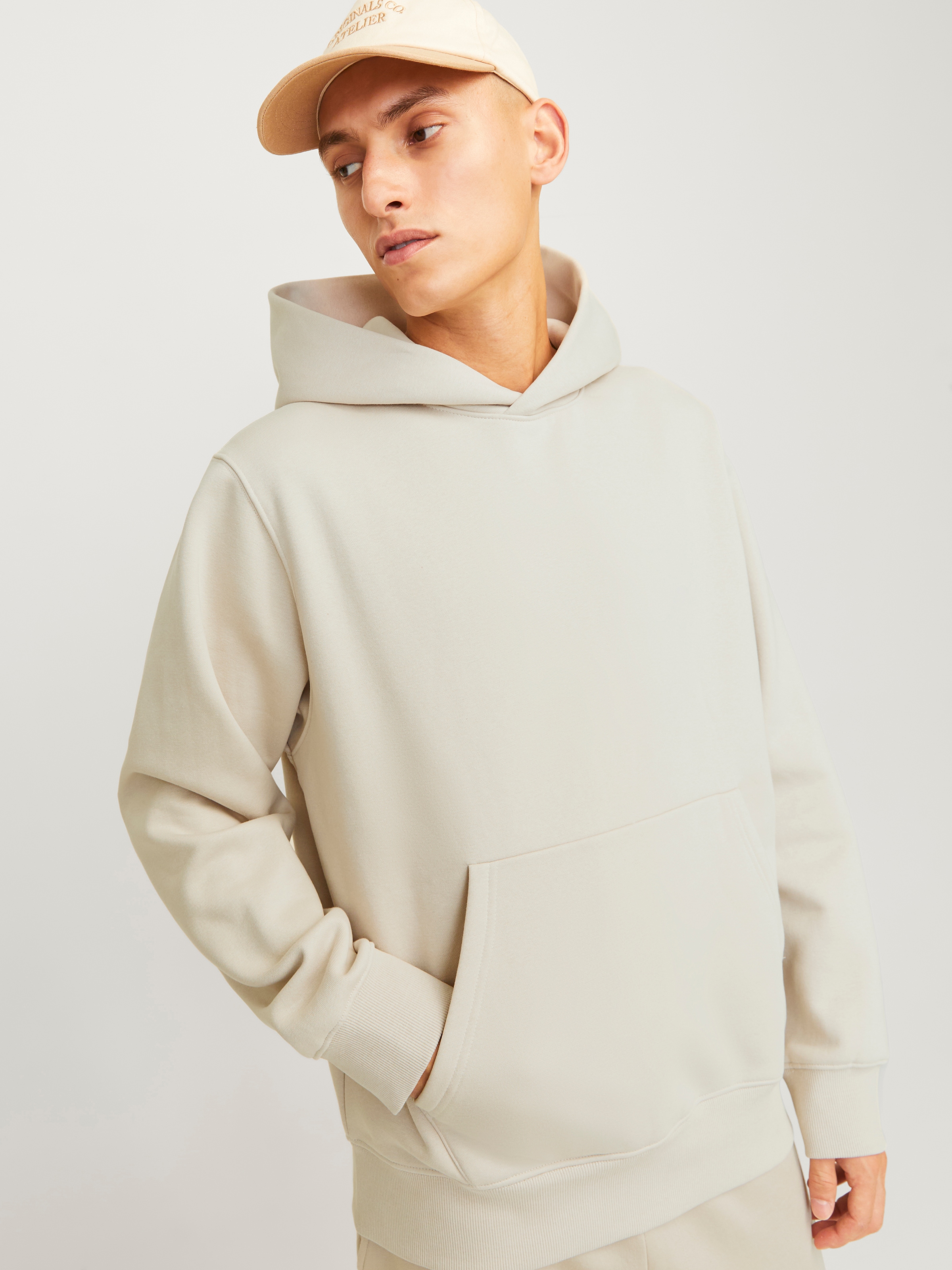 Jack & Jones Sweat à capuche »JJEURBAN EDGE SWEAT HOOD NOOS«, mit Kängurutasche
