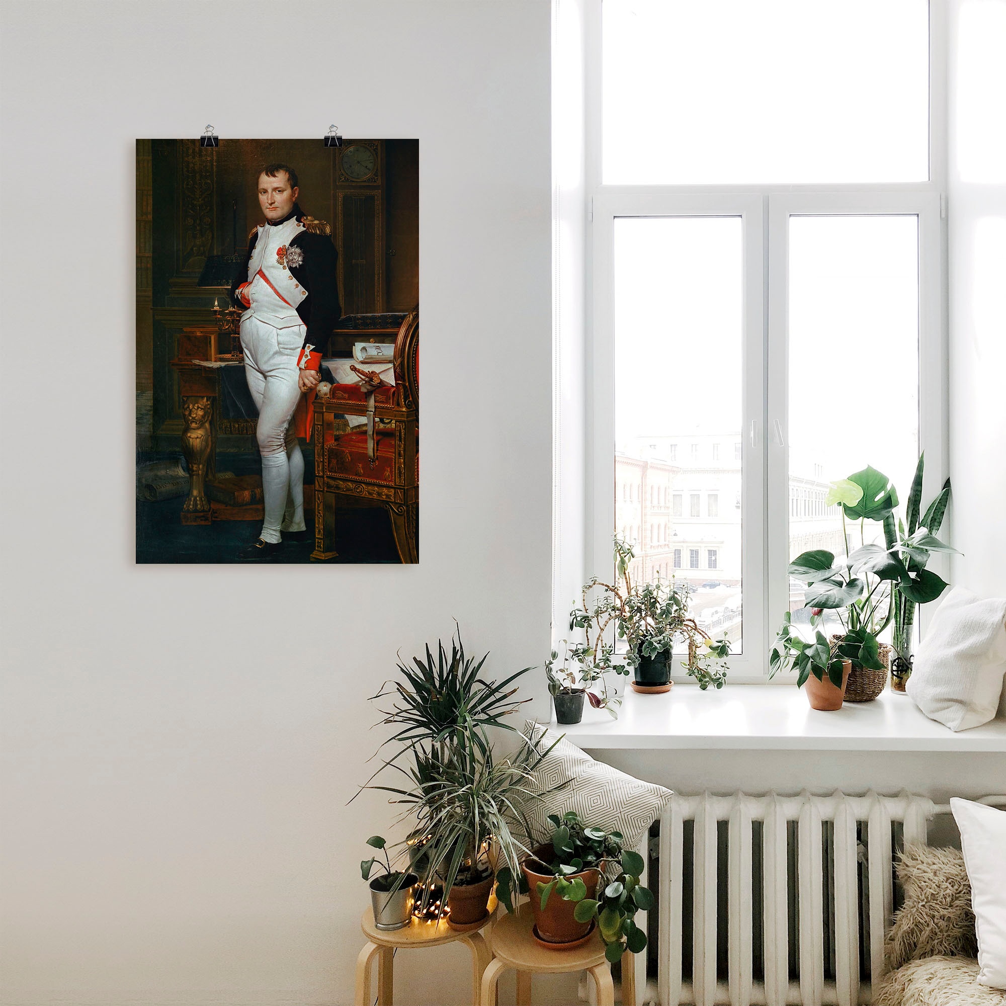 Artland Kunstdruck »Napoleon I. Bonaparte. 1812«, Menschen, (1 St.), als Alubild, Leinwandbild, Wandaufkleber oder Poster in versch. Grössen