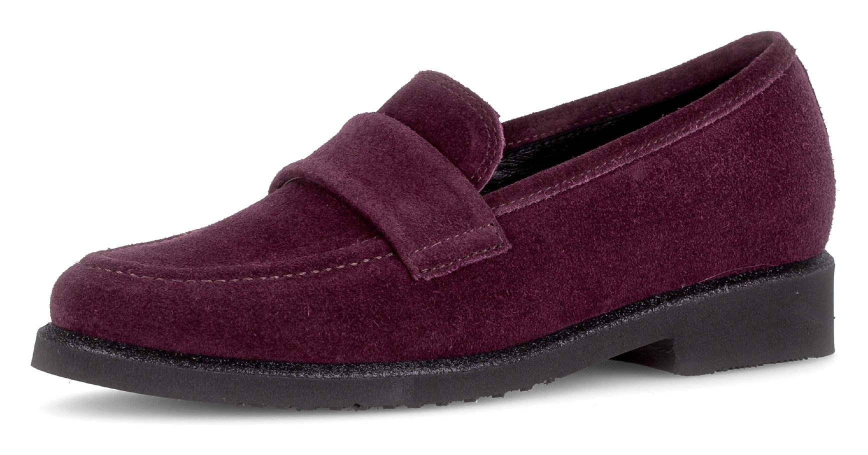 Image of Gabor Loafer, Blockabsatz, Sipper, Businessschuh mit Glitzer am Sohlenrand