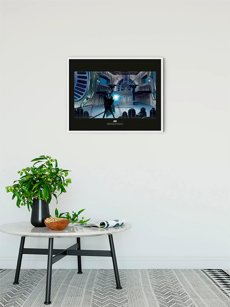 Komar Bild »Star Wars Classic RMQ Vader Luke Throneroom«, Star Wars, (1 St.), Wandbild zur Dekoration im Kinderzimmer - ohne Rahmen