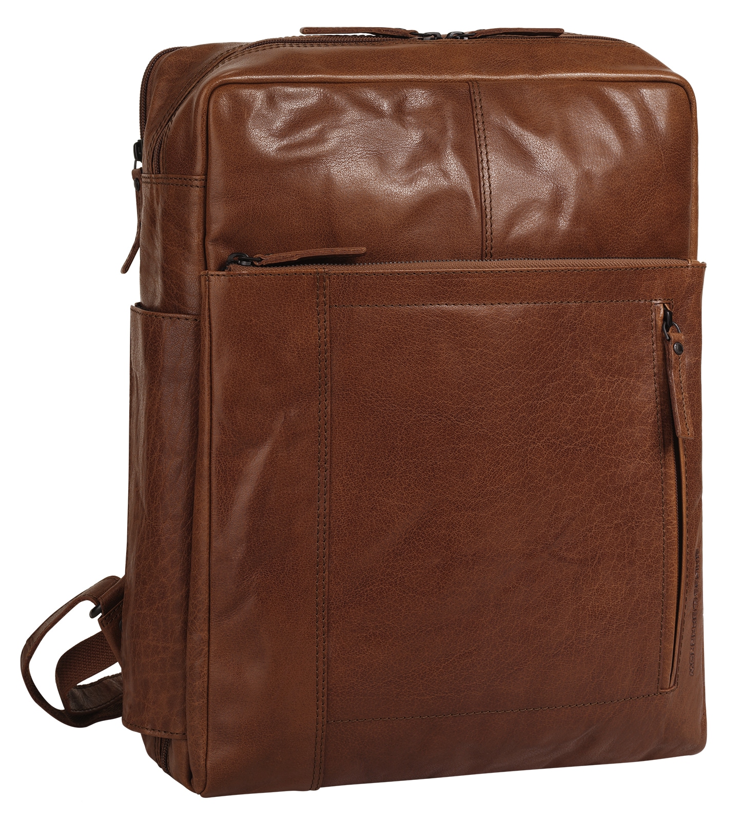 Spikes & Sparrow Laptoprucksack echt Leder