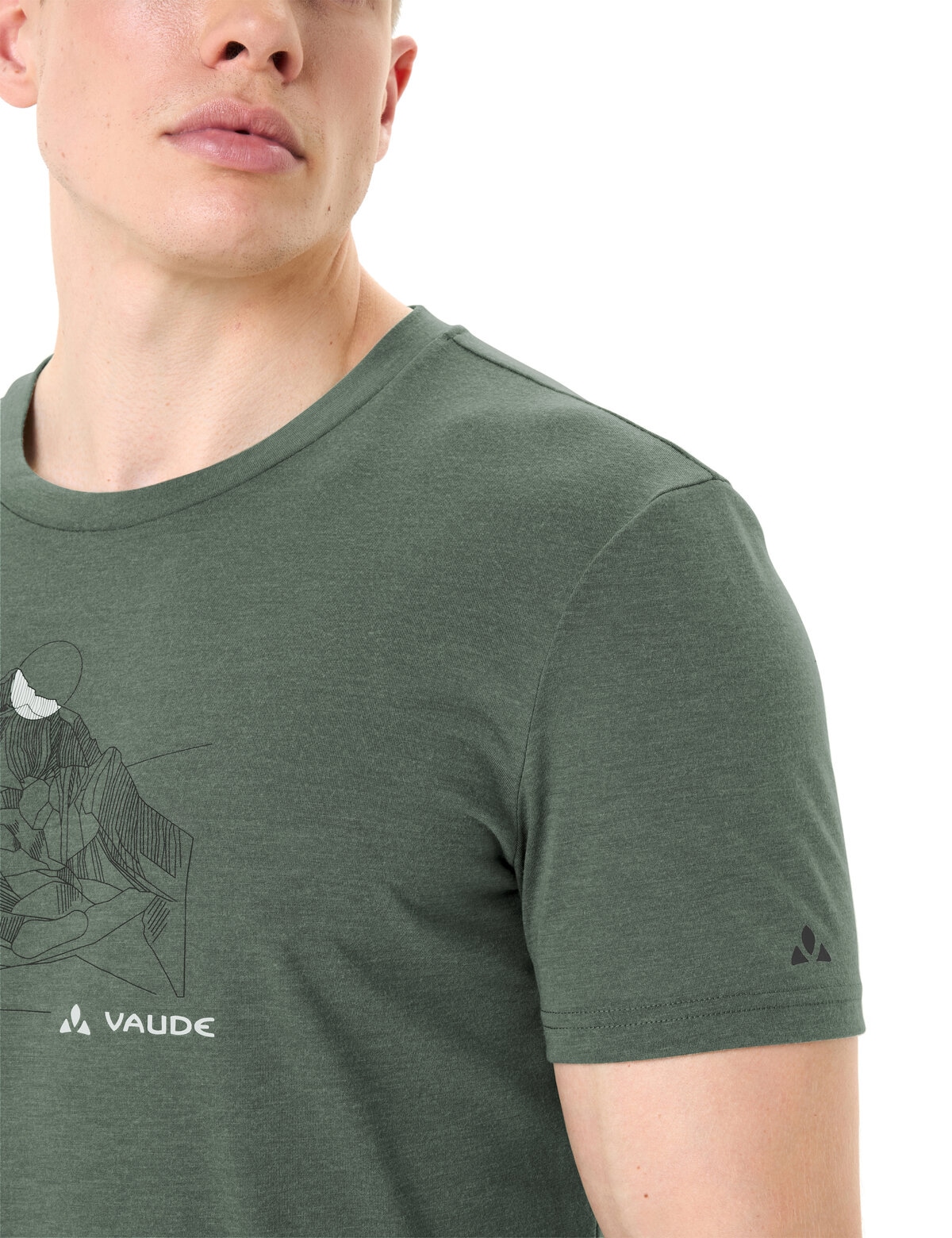 VAUDE Funktionsshirt »MEN'S TEKOA T-SHIRT III« sportliche Passform, Kurzarm, für Sport und Outdoor