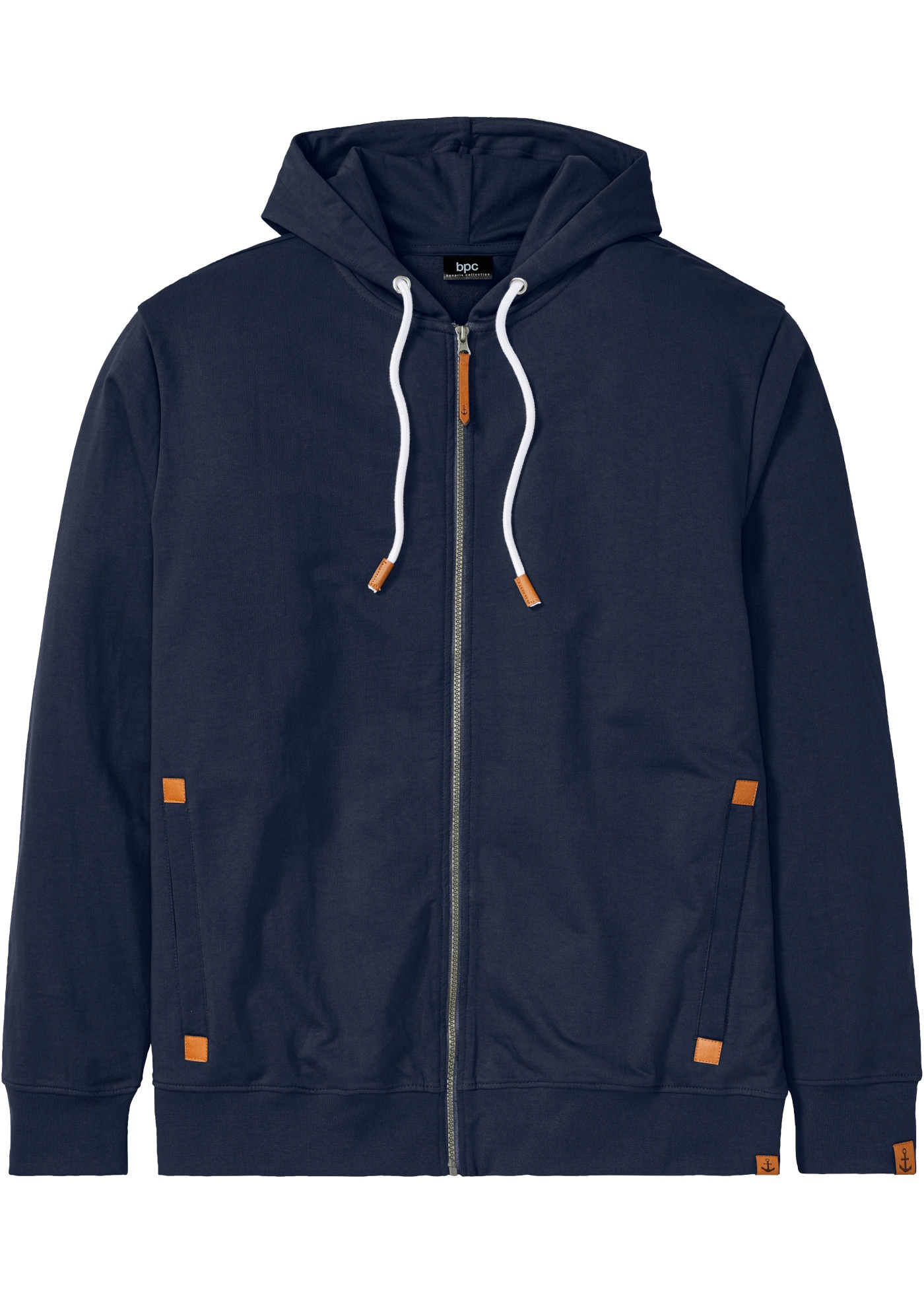 bonprix Kapuzensweatjacke Regular Fit, mit Kapuze