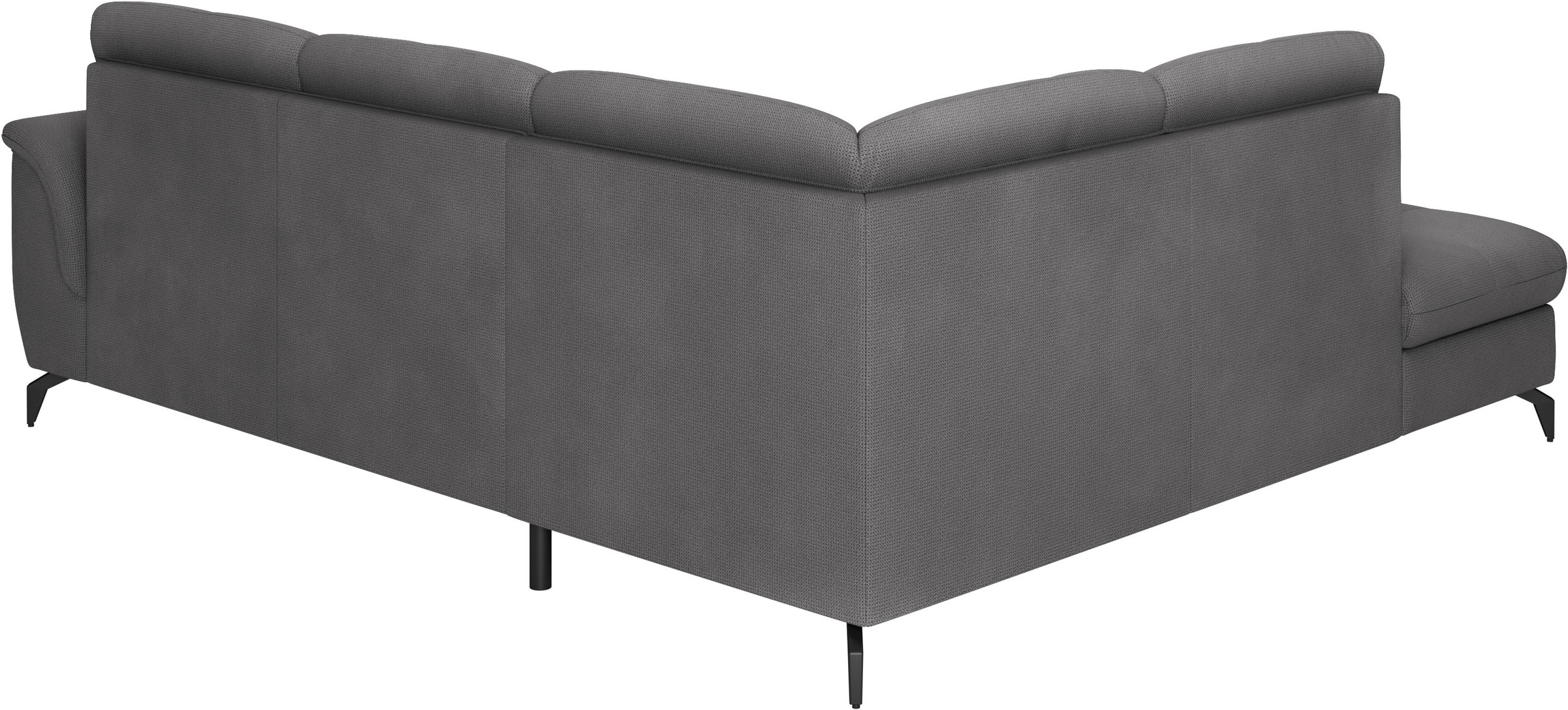 sit&more Ecksofa »Zora L-Form«, wahlweise mit Bettfunktion und Bettkasten