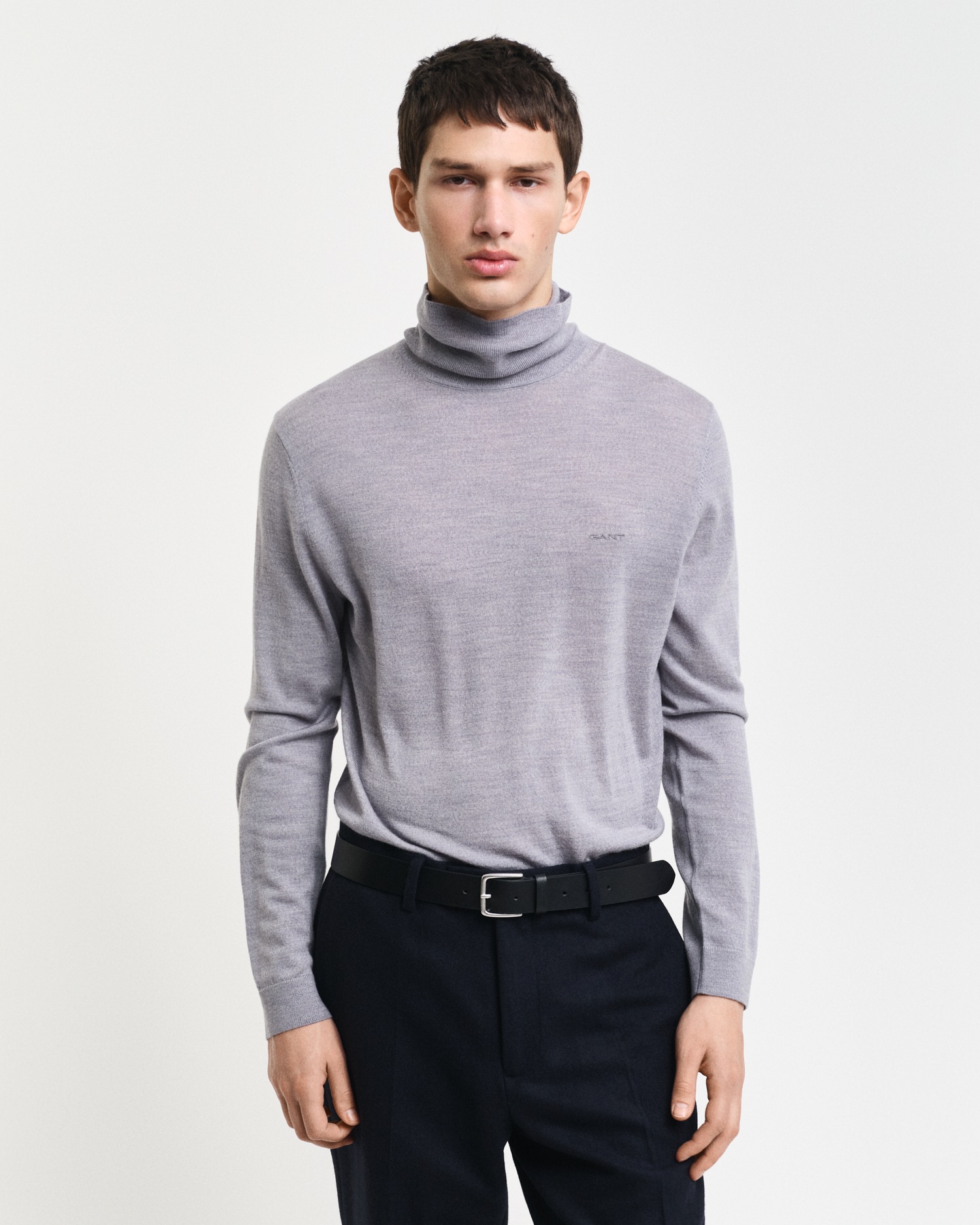 Image of Gant Wollpullover "EXTRAFINE MERINO WOOL TURTLENECK" mit Rollkragen