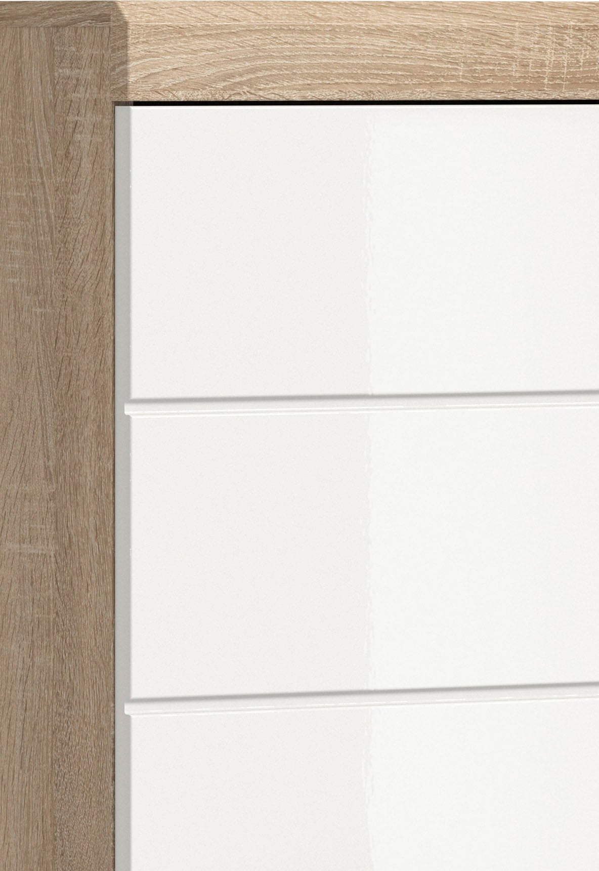 welltime Armoire basse »SIENA, Breite 74cm, 2 Tür, 1 Schubkasten, 2 Fächer, MDF-Front« BEST-SELLER !,  disponible en plusieurs couleurs, meubles de salle de bain, armoire de salle de bain, commode, salle de bain
