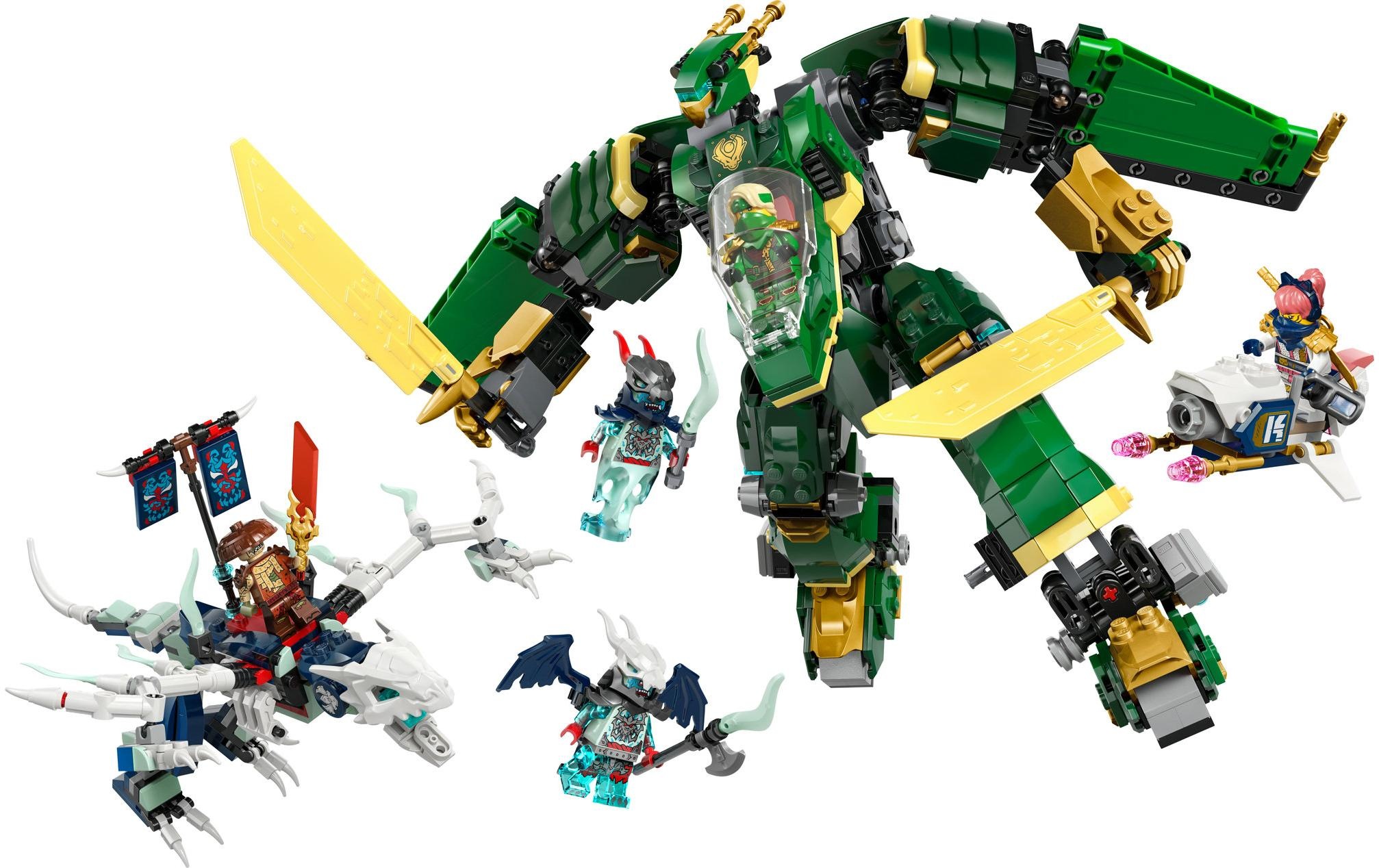 LEGO® Spielbausteine »Ninjago Lloyds Jet-Mech 71845«, (1112 St.)