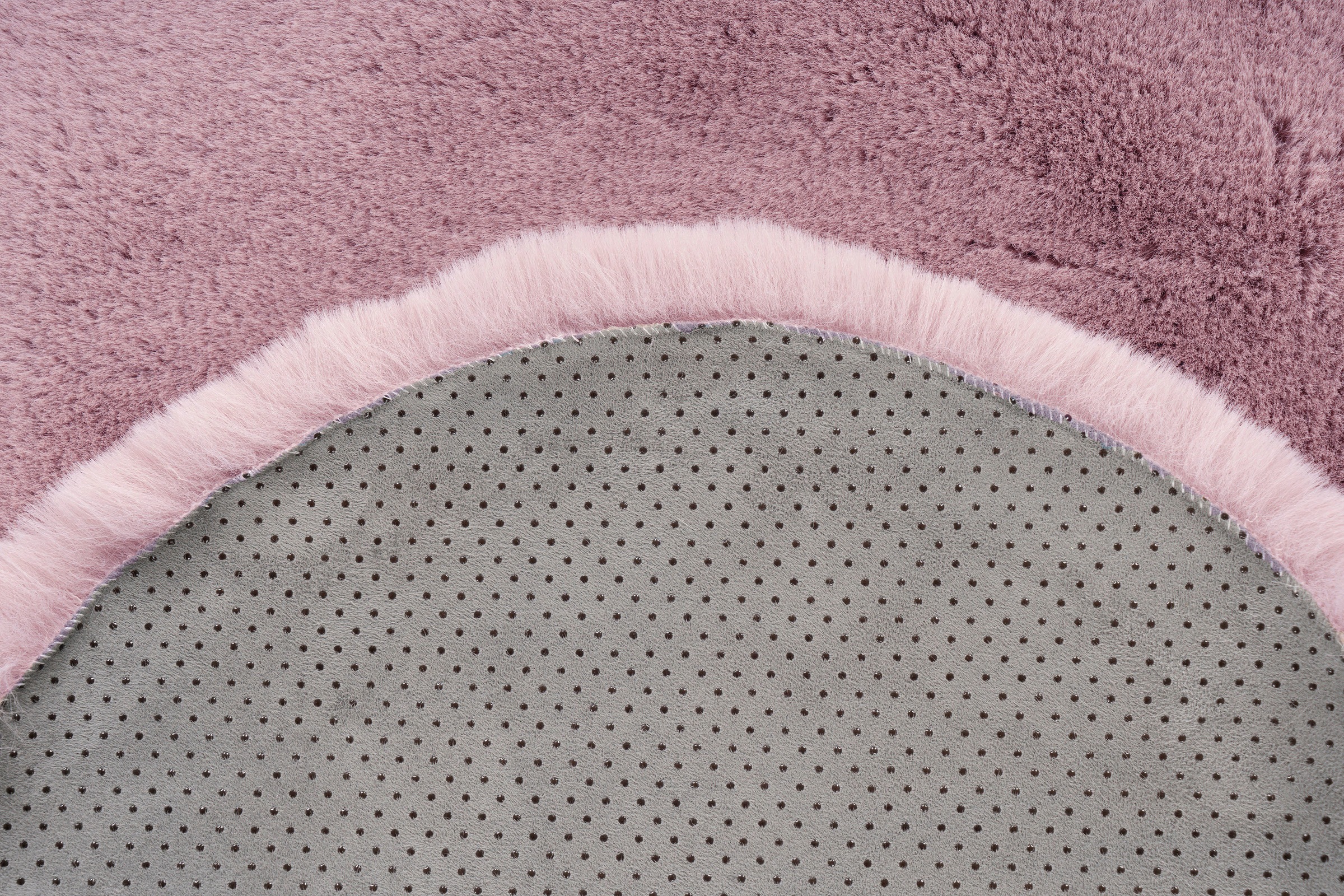 Padiro Fellteppich »Rabbit Light Sheepskin 825«, fellförmig, 23 mm Höhe, weiches Fellteppich-Imitat, Schlafzimmer, Kinderzimmer