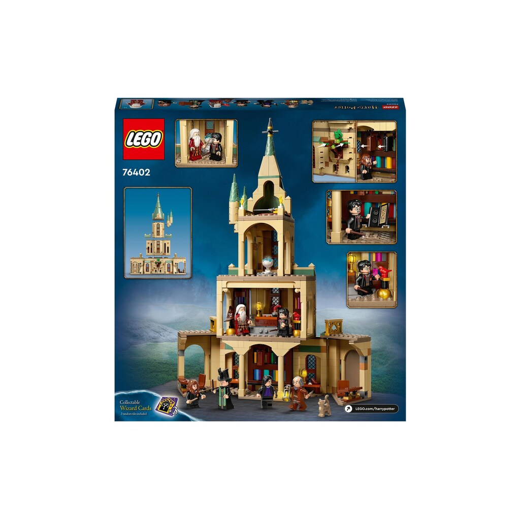 LEGO® Spielbausteine »Potter Hogwarts: Dumble«, (654 St.)