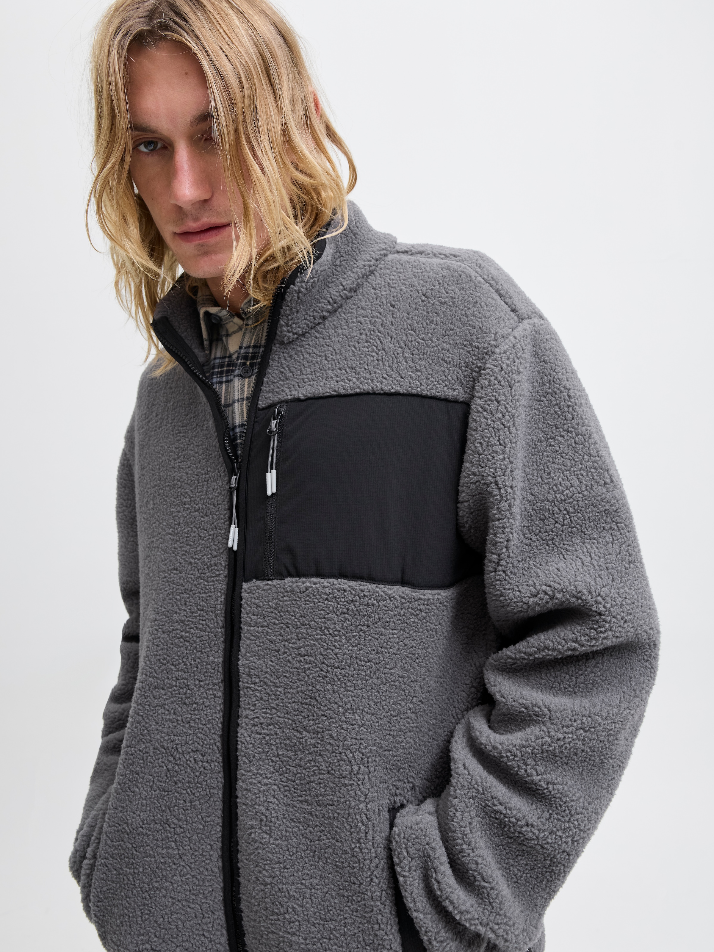Jack & Jones Fleecejacke »JJTHATCHER FLEECE JACKET«