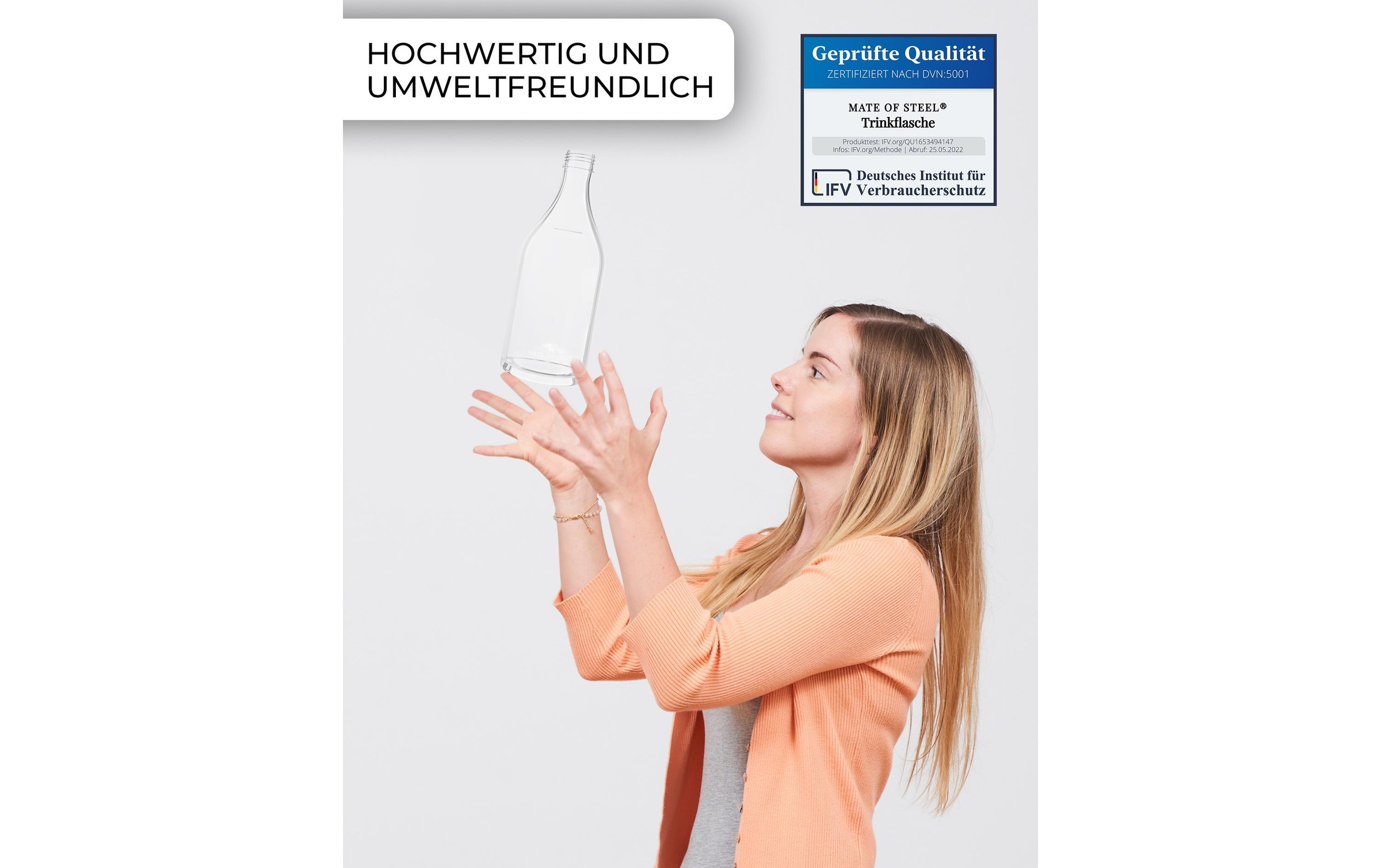 Trinkflasche »SodaBär MATE OF STEEL Nemo«