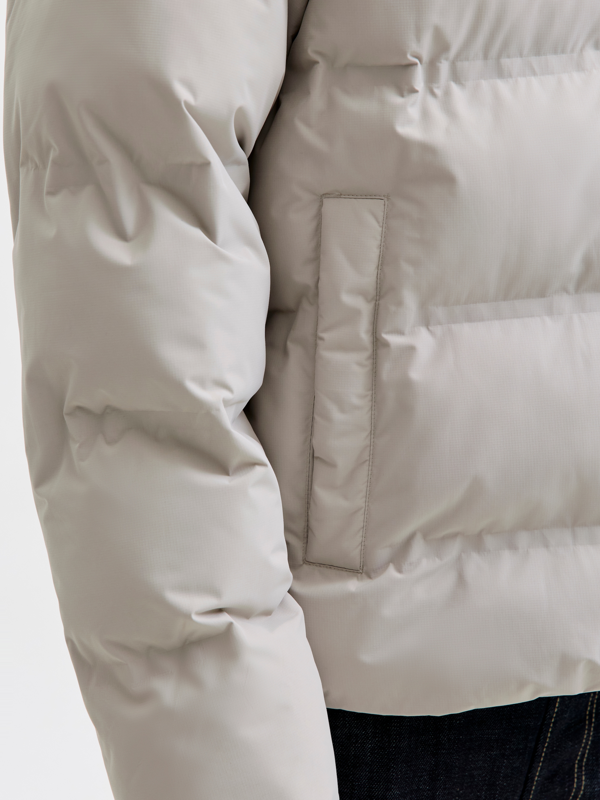 Jack & Jones Steppjacke »JJESOHO PUFFER COLLAR SN« ohne Kapuze