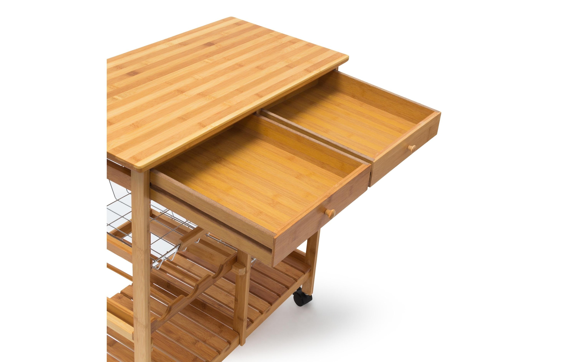 relaxdays Chariot de cuisine »James XXL 80 x 67 x 37 cm«