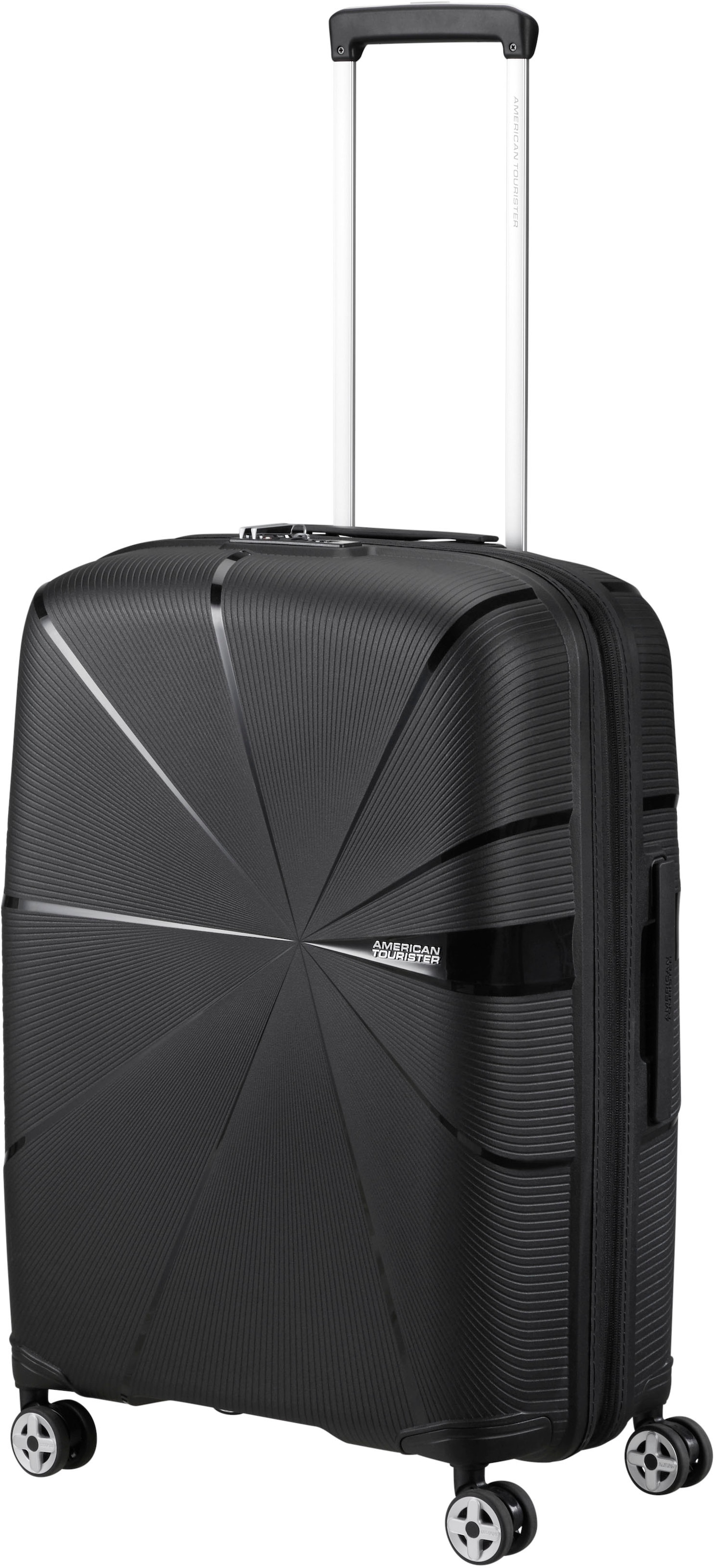 American Tourister® Hartschalen-Trolley »STARVIBE, in verschiedenen Farben und Grössen«, 4 Rollen, Handgepäck-Koffer Reisegepäck Koffer TSA-Zahlenschloss