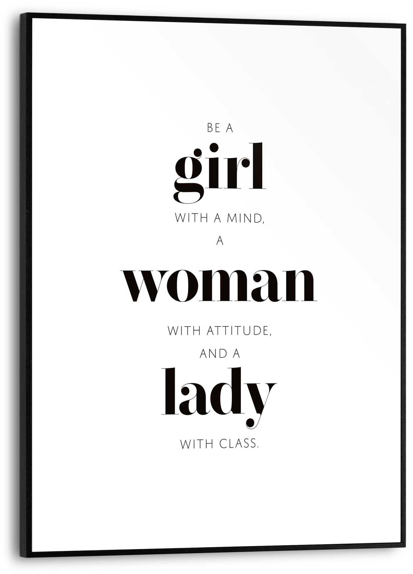 Image of Reinders Poster "Lady"