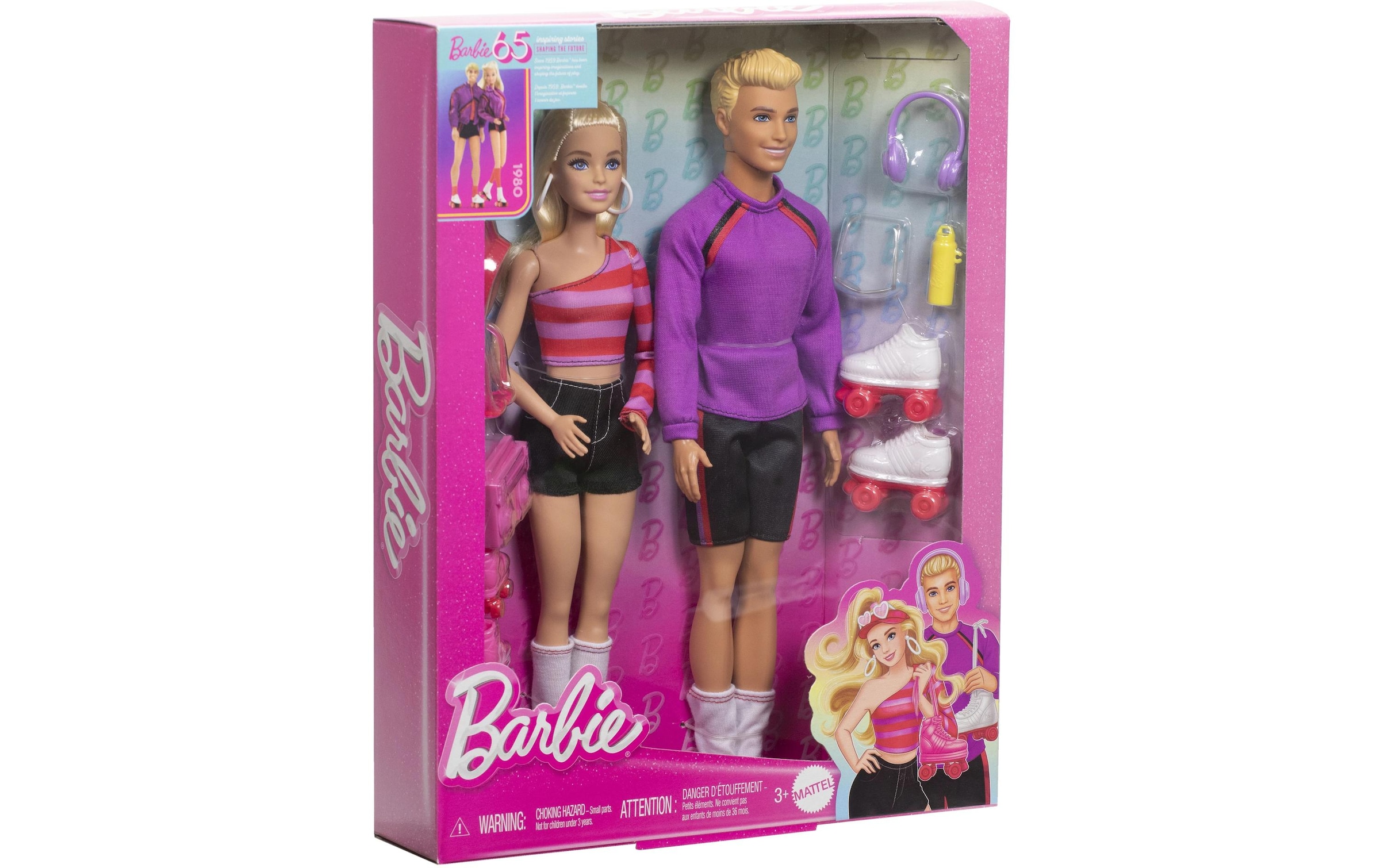 Barbie Anziehpuppe »Fashionista Ken & Barbie 65th Anniversary«