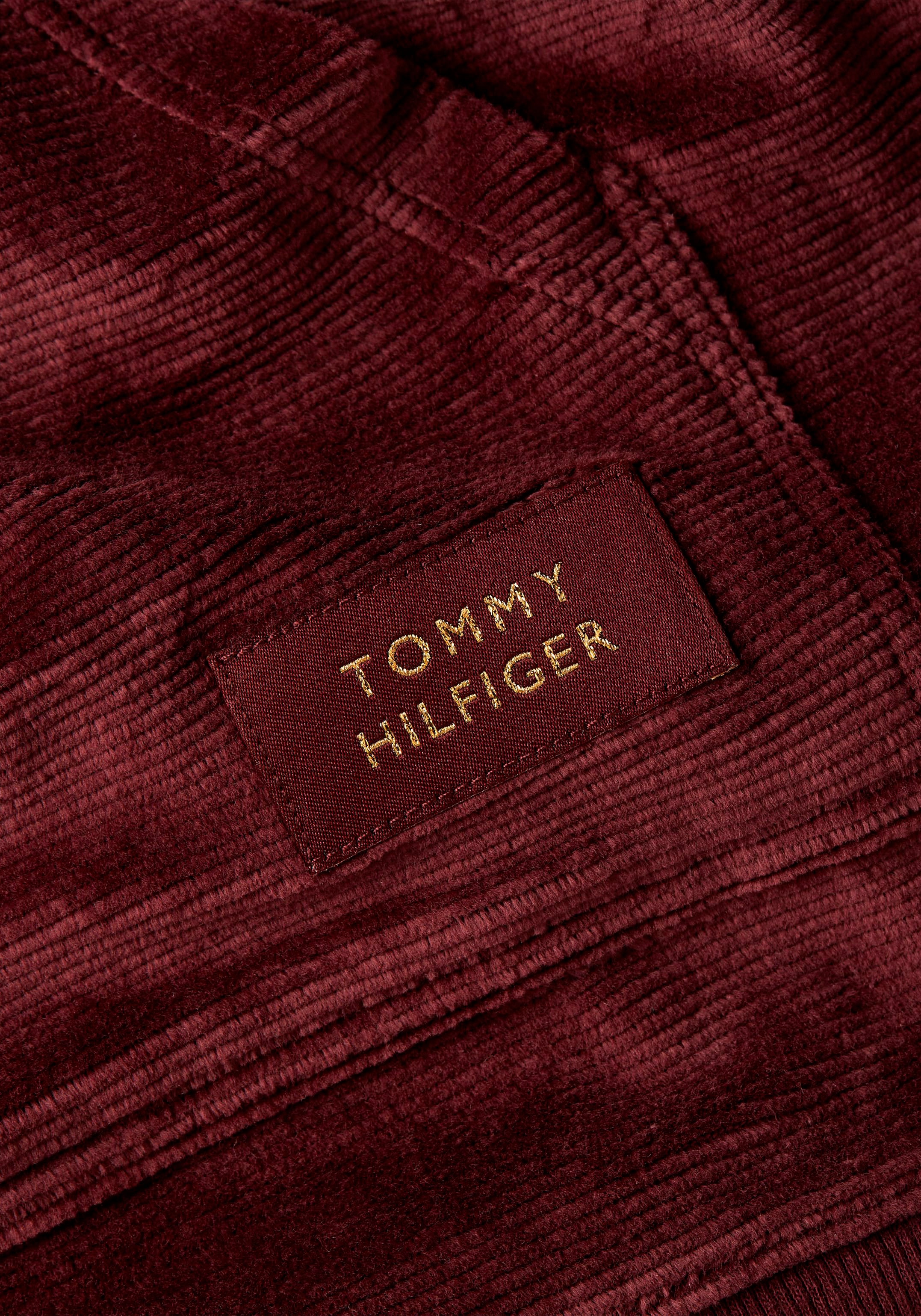 Tommy Hilfiger Underwear Homewearhose »PANTS VELOUR«, mit Tommy Hilfiger Logo-Flag