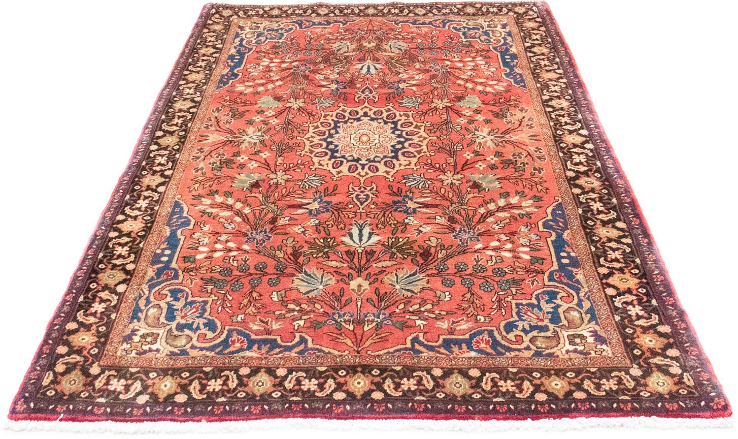 Image of morgenland Orientteppich »Perser - Bidjar - 223 x 132 cm - hellrot«, rechteckig, 15 mm Höhe, Wohnzimmer, Handgeknüpft, Einzelstück mit Zertifikat bei Ackermann Versand Schweiz