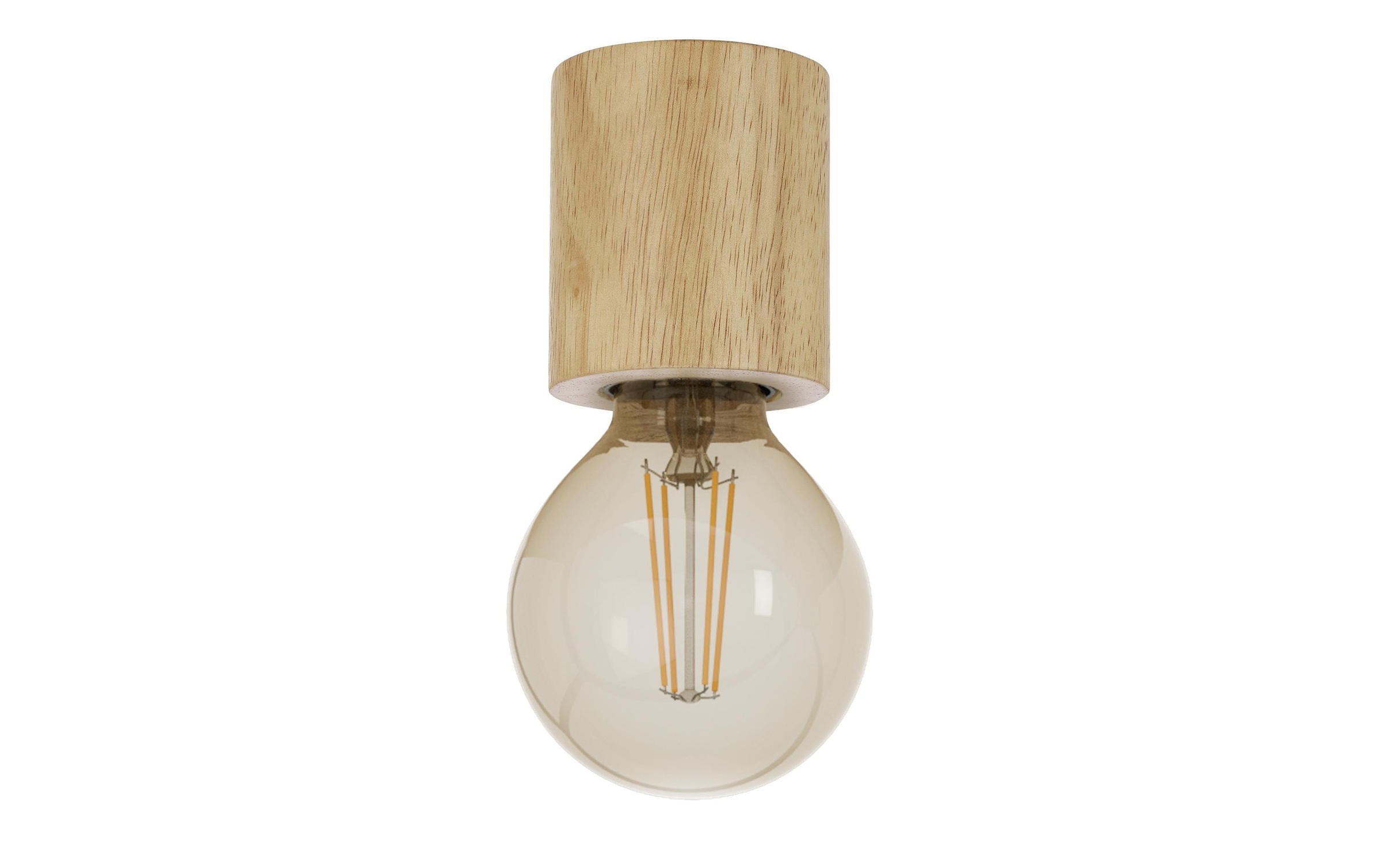 EGLO LED Deckenleuchte »TURIALDO exkl. E27 1x28W« Holzdeklaration: Gummibaum aus Malaysia