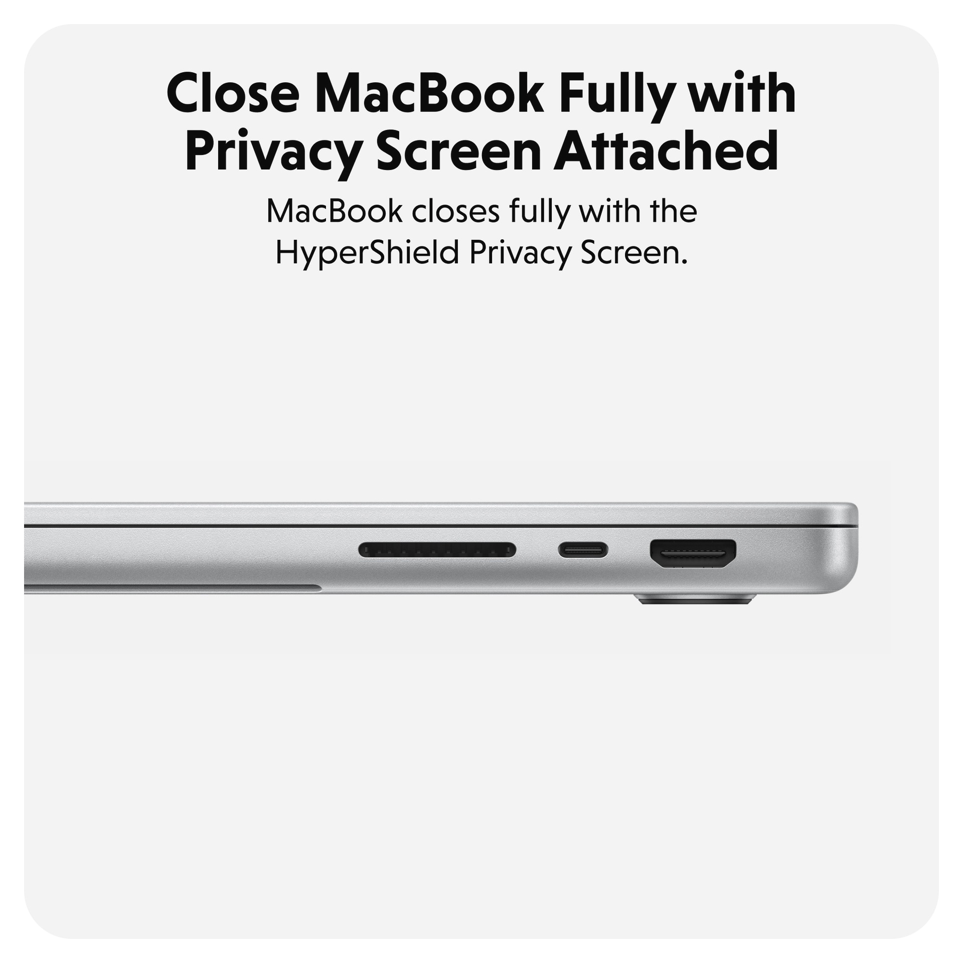Targus Displayschutzglas »Magnetic Privacy Screen«, für Apple MacBook Air 13.6, Blickschutzfolie, Schutzfolie, Bildschirmschutz, kratz- & stossfest