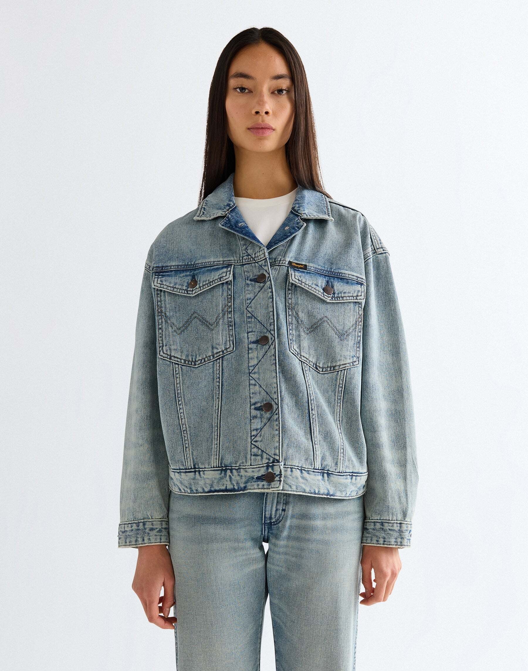 Wrangler Jeansjacke »WRANGLER Jeansjacke Cowgirl«