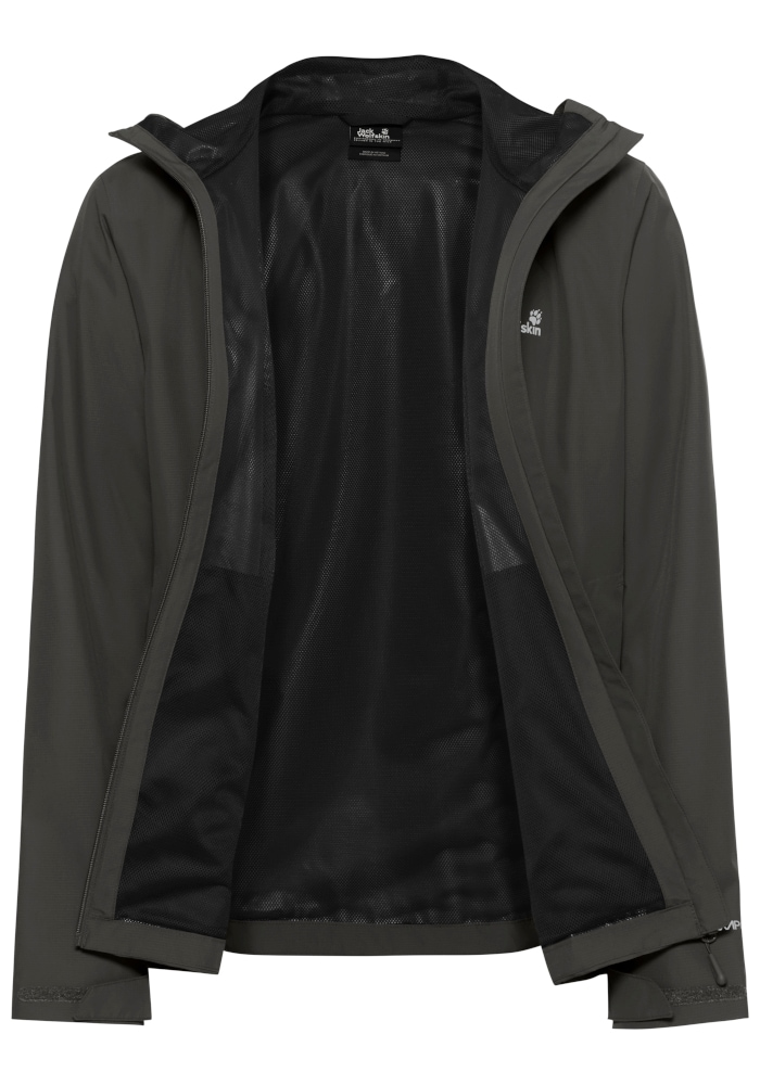 Jack Wolfskin Veste de pluie »OUTROVERT 2L JKT M« mit Kapuze wasserdicht, atmungsaktiv, Übergangsjacke