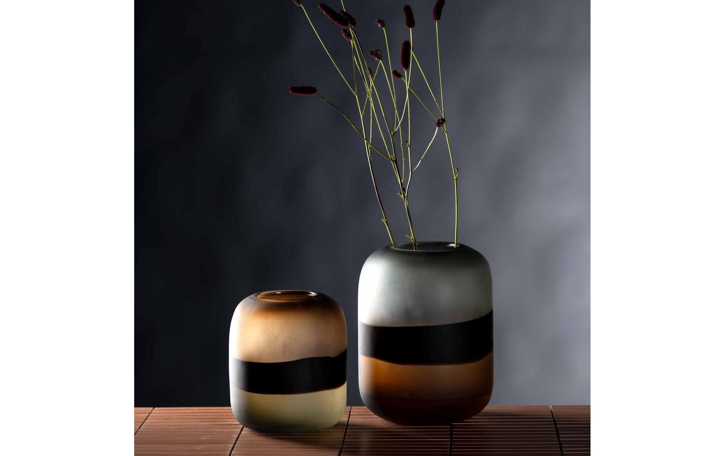 LEONARDO Vase décoratif »Sabbia 26 cm Braun/Transparent«