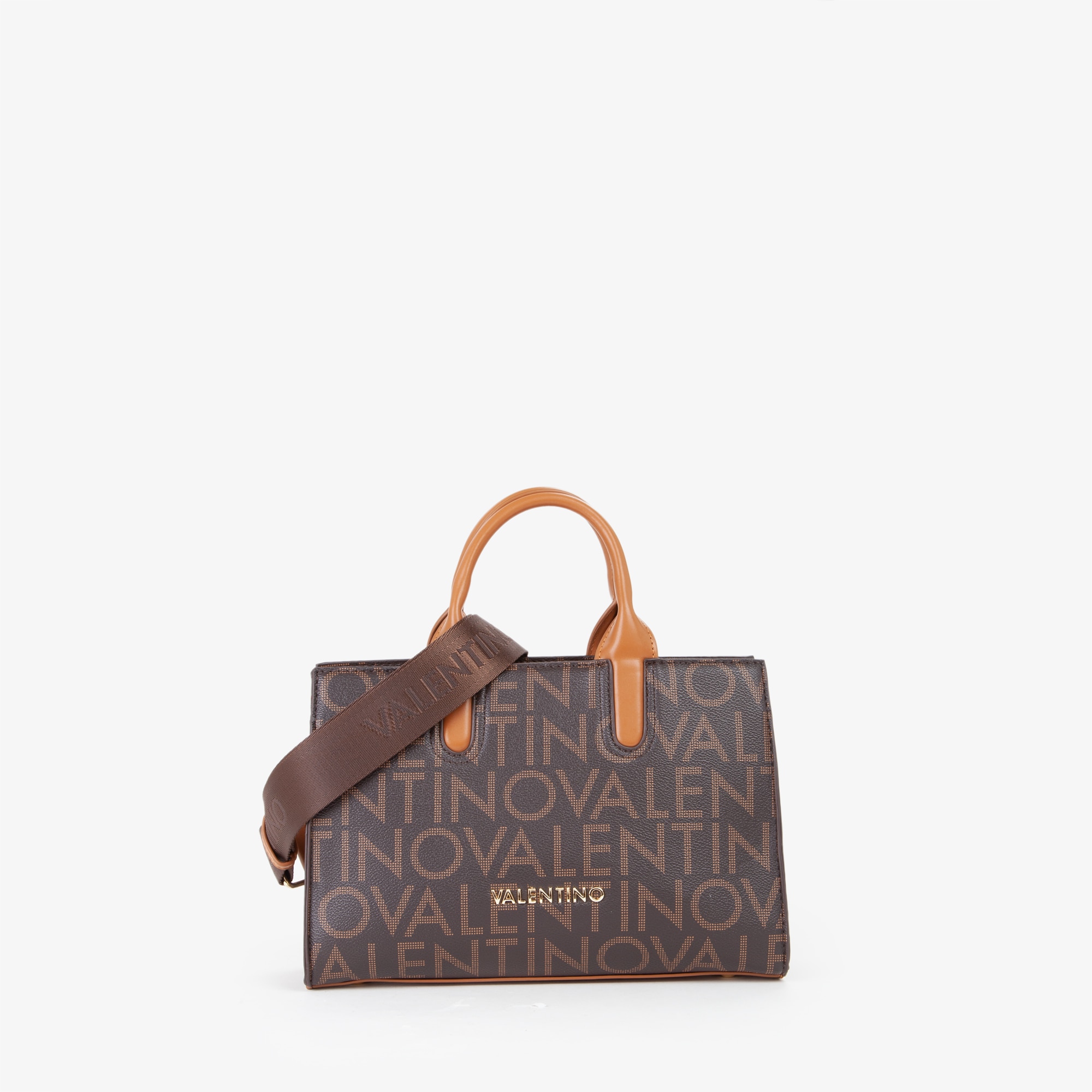 Image of VALENTINO BAGS Henkeltasche "REGINA RE" Damen Handtasche, Schultertasche mit kontrastfarbigen Henkeln